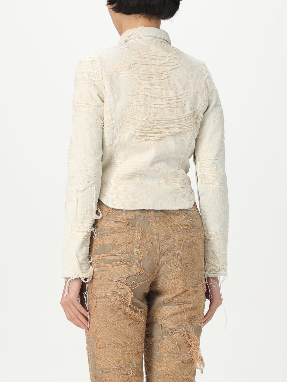 DIESEL JACKET: Jacket woman Diesel, Ice - Img 3