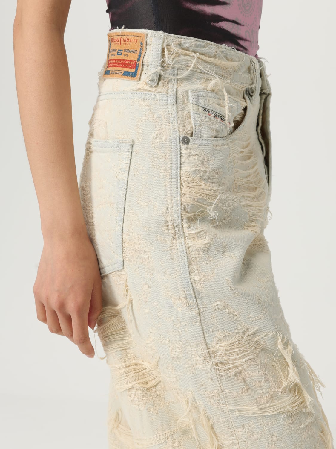 デニム・ジーパン DIESEL Woman Jeans Ice A19183 09M40 01 DIESEL Woman Jeans Ice A19183 09M40 01 (DIESEL/デニム