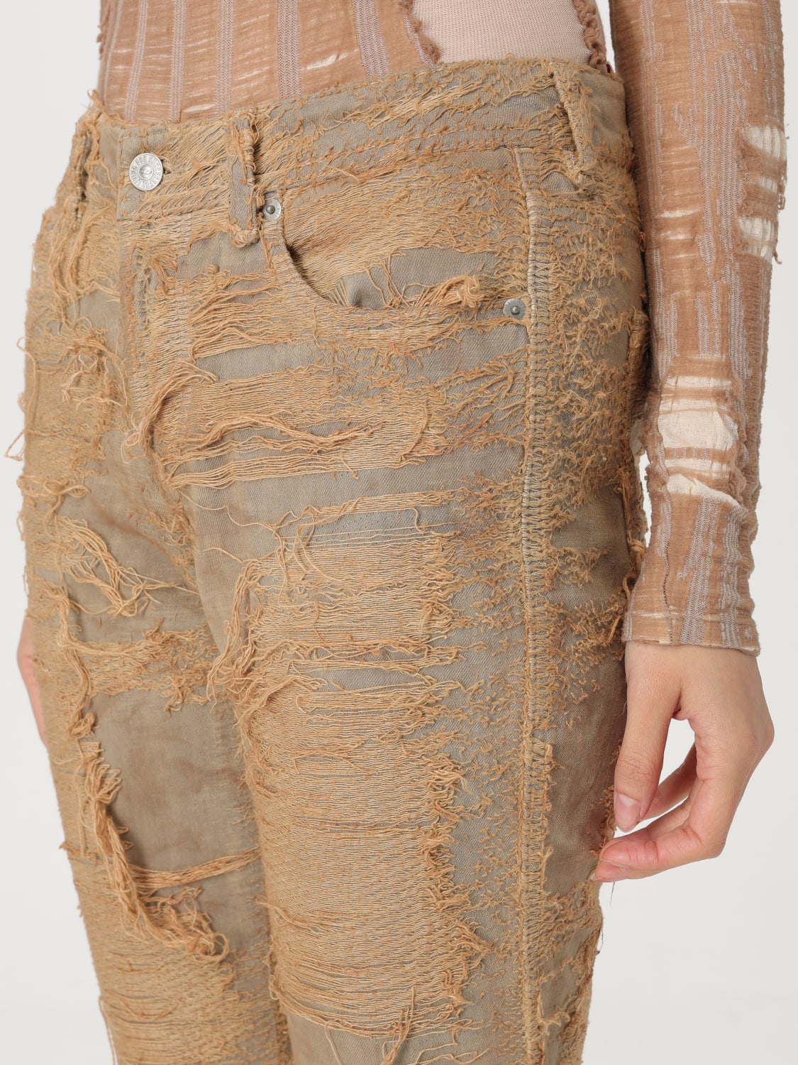 デニム・ジーパン DIESEL Woman Jeans Beige A18165007AZ 33S A18165_007AZ_33S_A.jpg