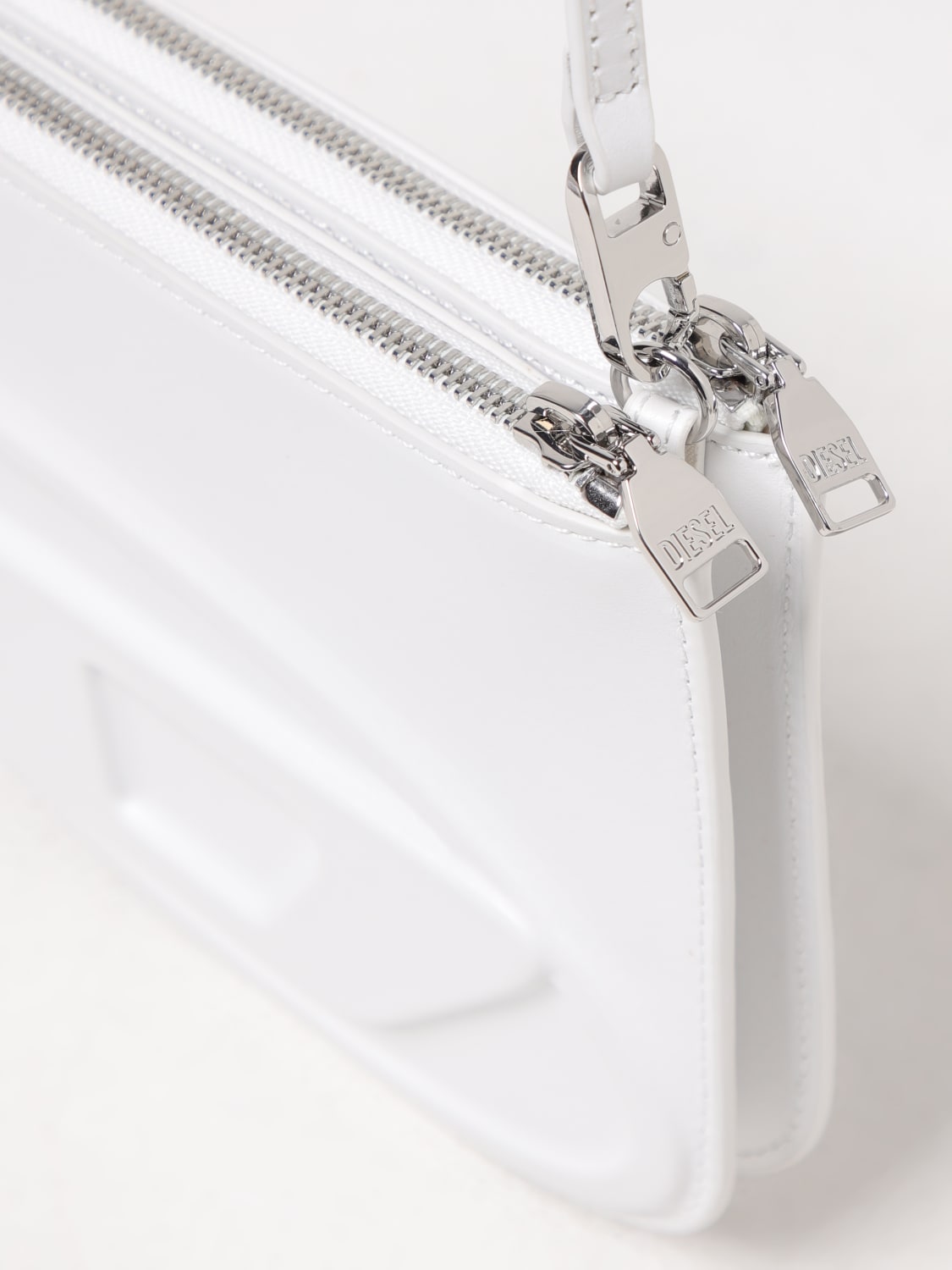 DIESEL SAC PORTÉ ÉPAULE: Sac porté épaule femme Diesel, Blanc - Img 3