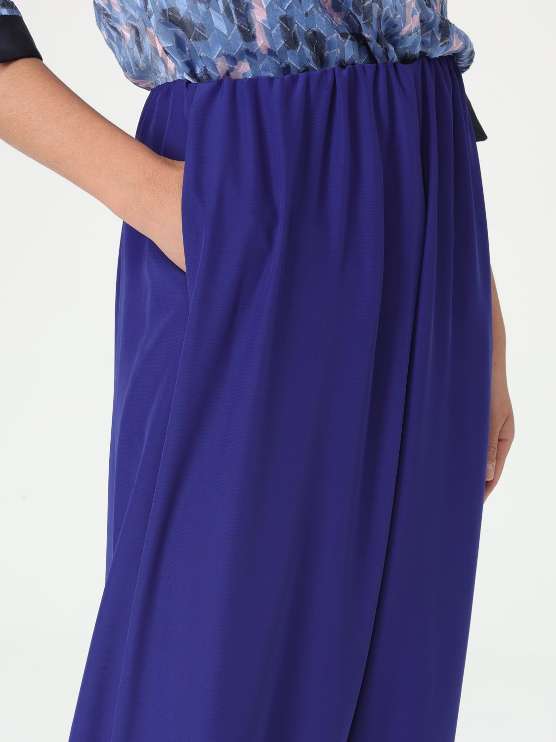 パンツ EMPORIO ARMANI Woman Pants Blue EW001509 AF10206 UB092 Emporio Armani Pants Woman Blue – Modishus