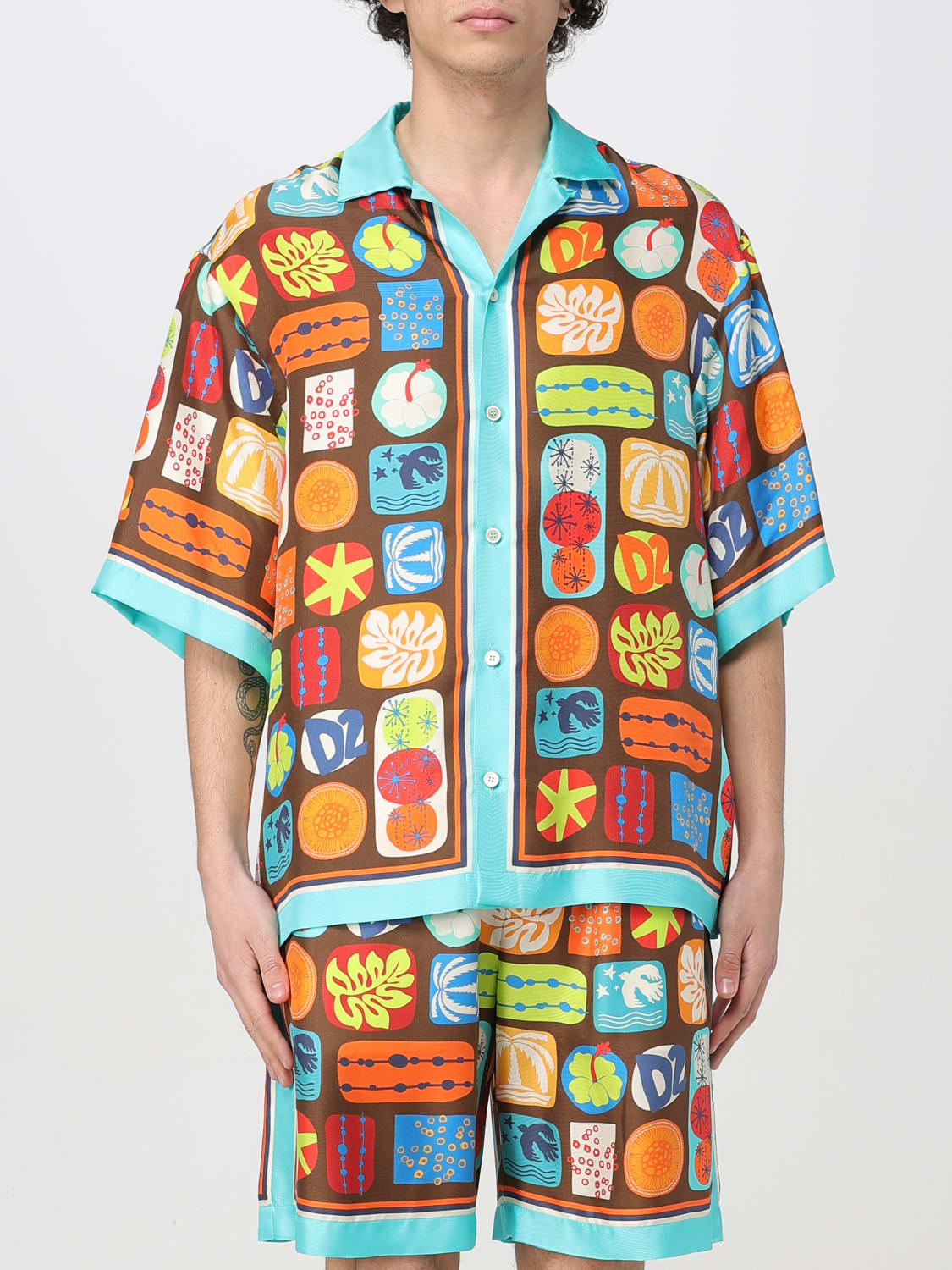 DSQUARED2 CAMISA: Camisa hombre Dsquared2, Fantasía - Img 1