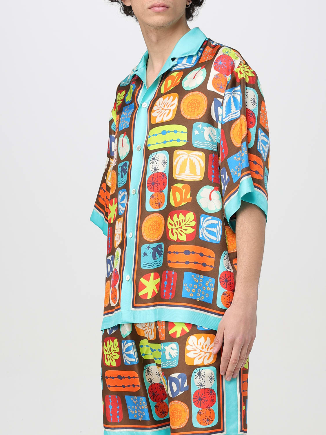 DSQUARED2 CAMISA: Camisa hombre Dsquared2, Fantasía - Img 4