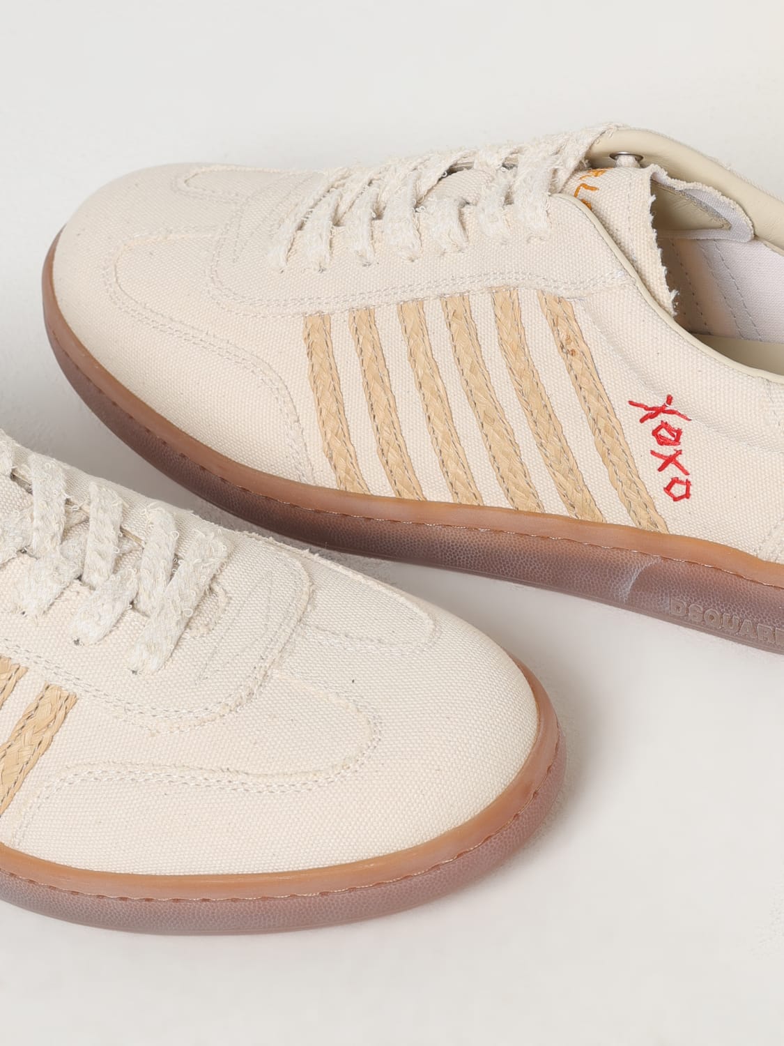 DSQUARED2 TRAINERS: Trainers men Dsquared2, Beige - Img 4