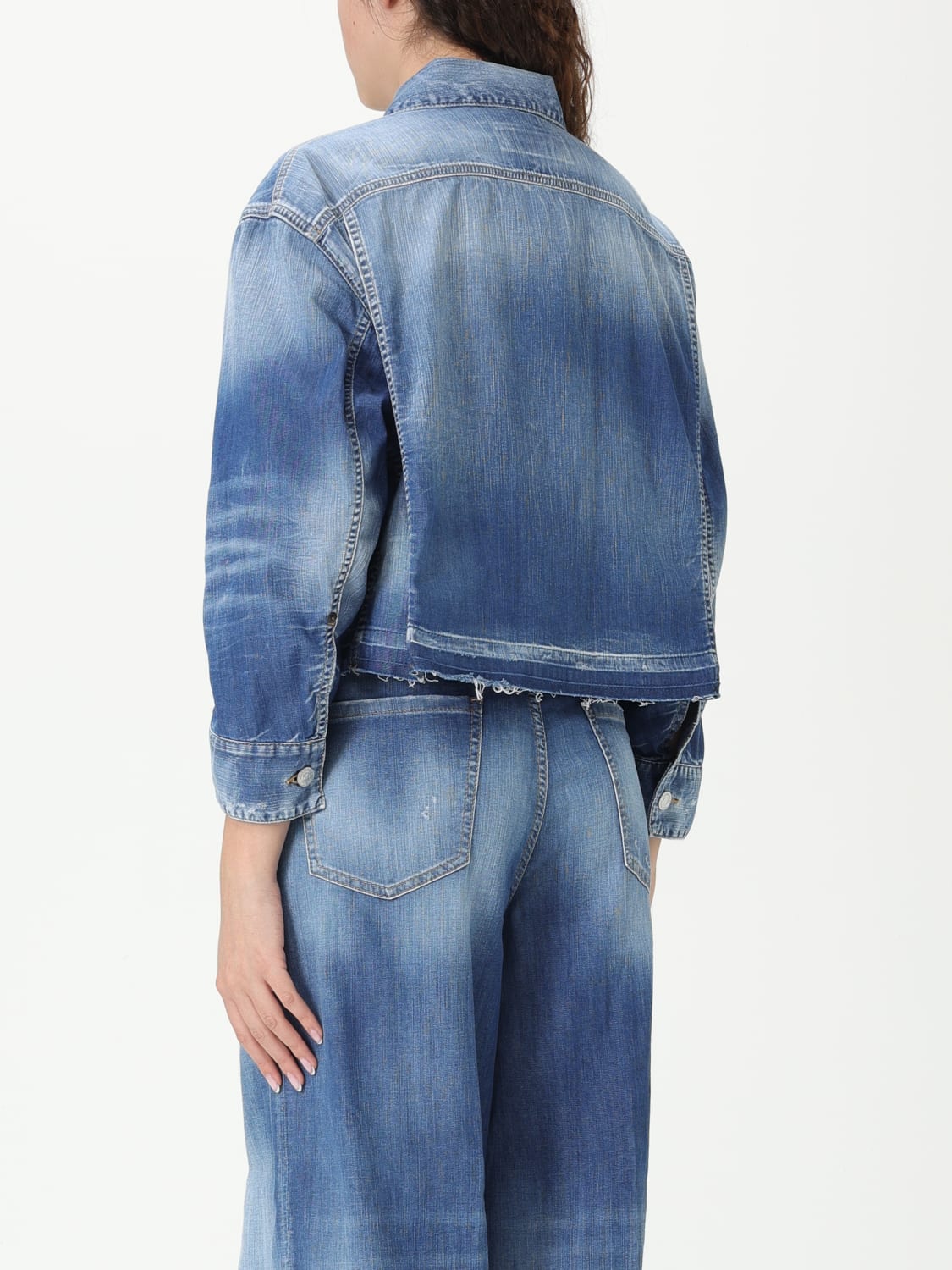 DSQUARED2 GIACCA: Giubbotto Summer Lovers Dsquared2 in denim , Denim - Img 3