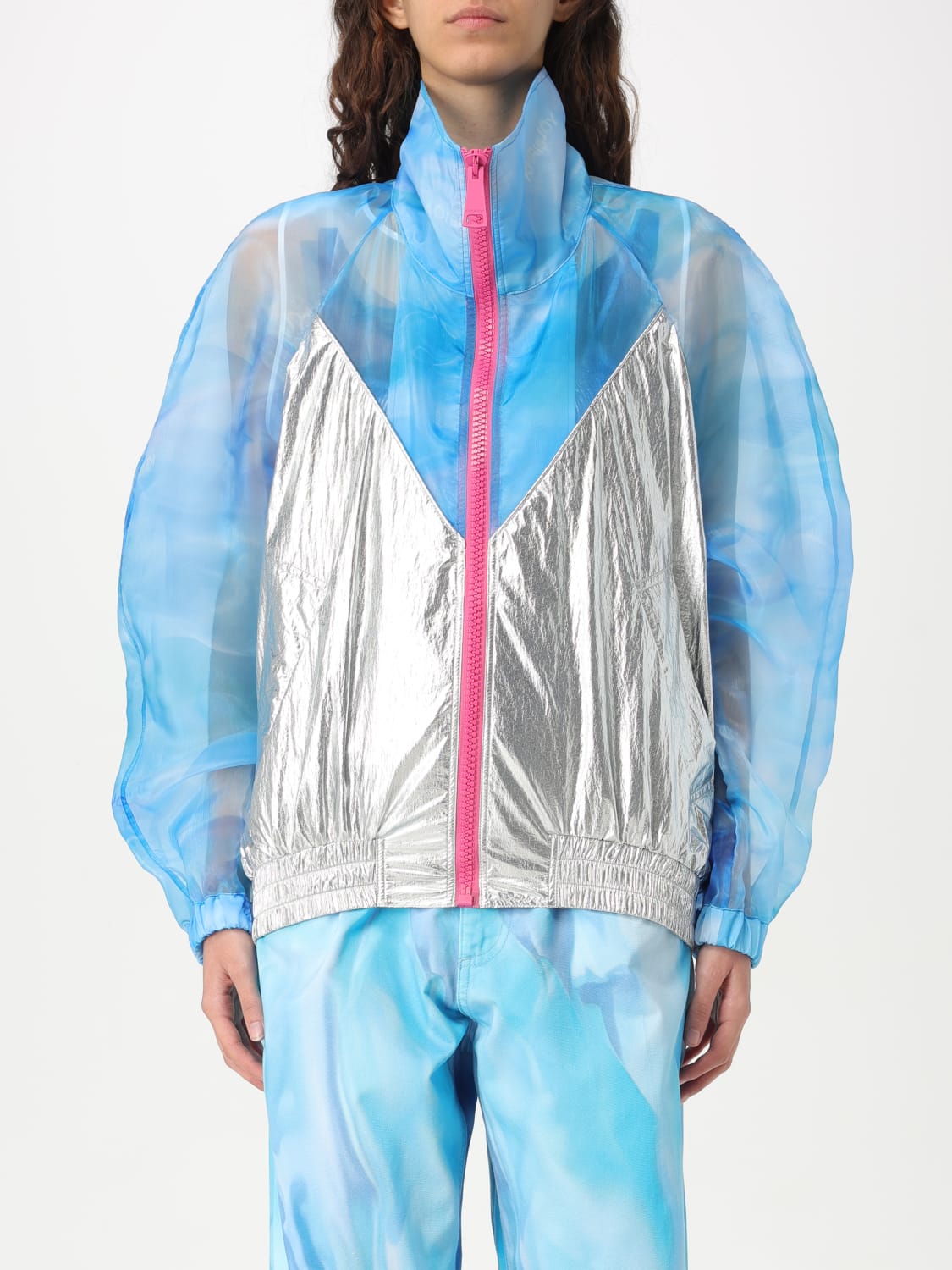 KHRISJOY GIACCA: Giubbotto Khrisjoy in nylon , Azzurro - Img 1