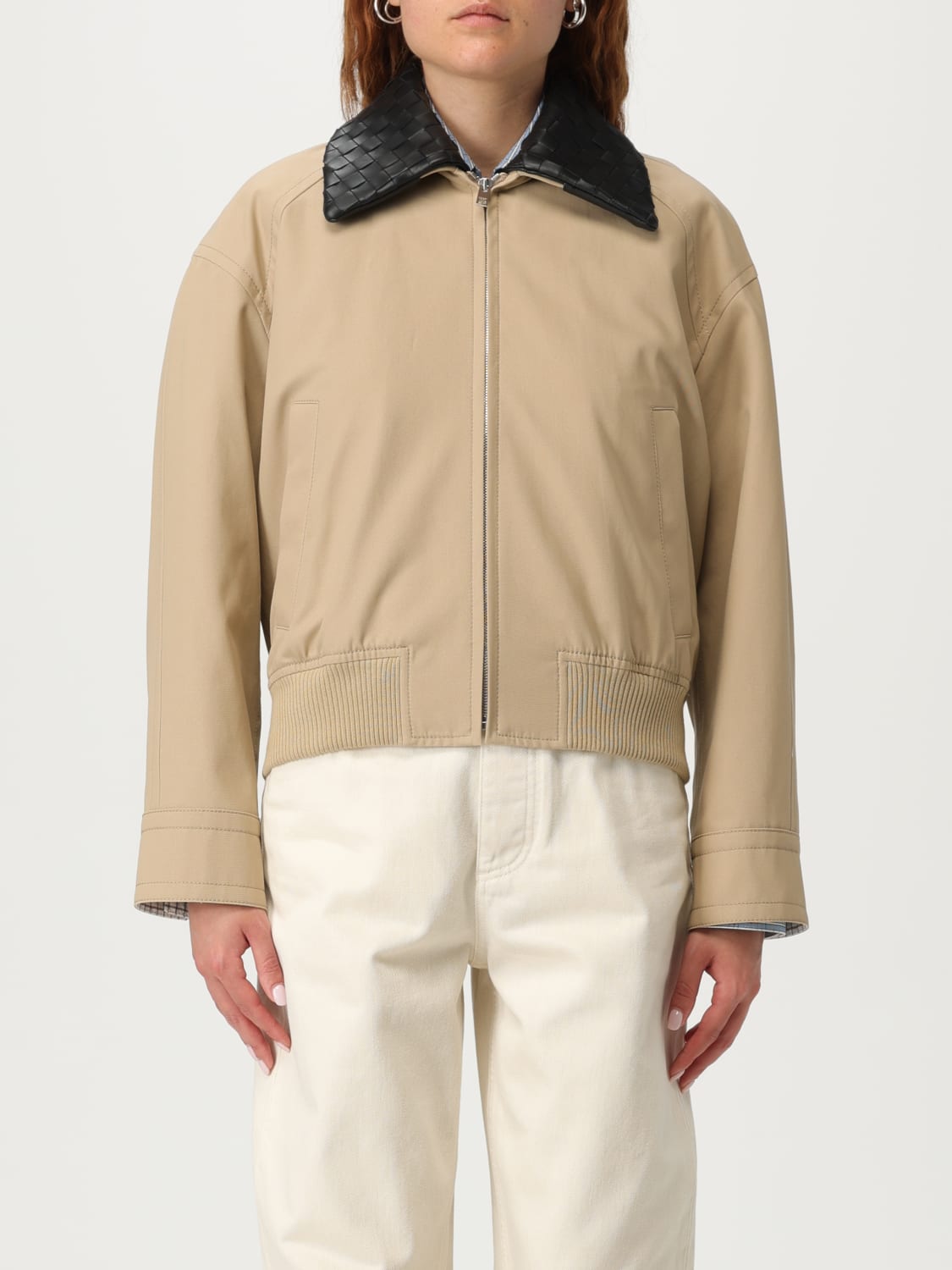 ジャケット BOTTEGA VENETA Woman Jacket Rope 829465 V5CV0 9713 BOTTEGA VENETA: Jacket woman - Rope | Bottega Veneta jacket