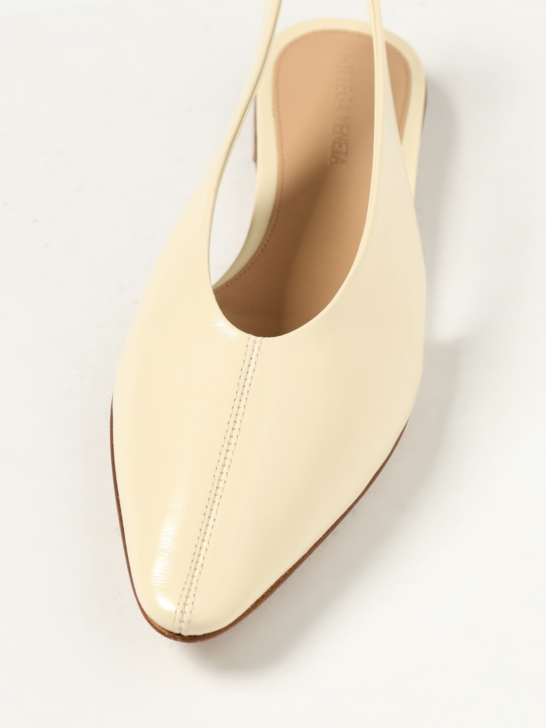 フラットシューズ BOTTEGA VENETA Woman Ballet flats Cream 827702 V3H90 9031 BOTTEGA VENETA: Shoes woman - Cream | Bottega Veneta ballet