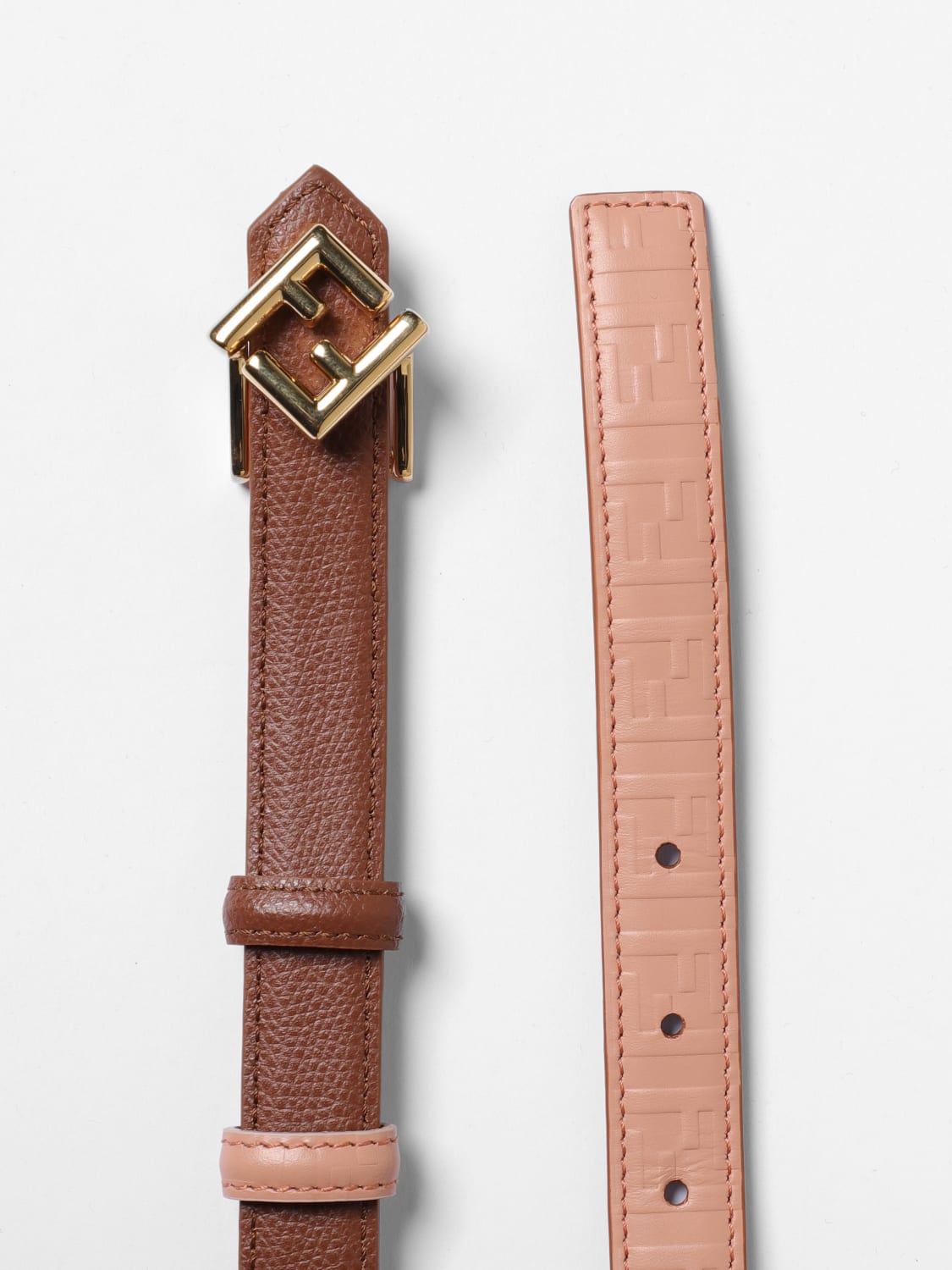 ベルト FENDI Woman Belt Blush Pink 8C0687 ANH8 F1SL2 FENDI: Belt woman - Blush Pink | Fendi belt 8C0687 ANH8