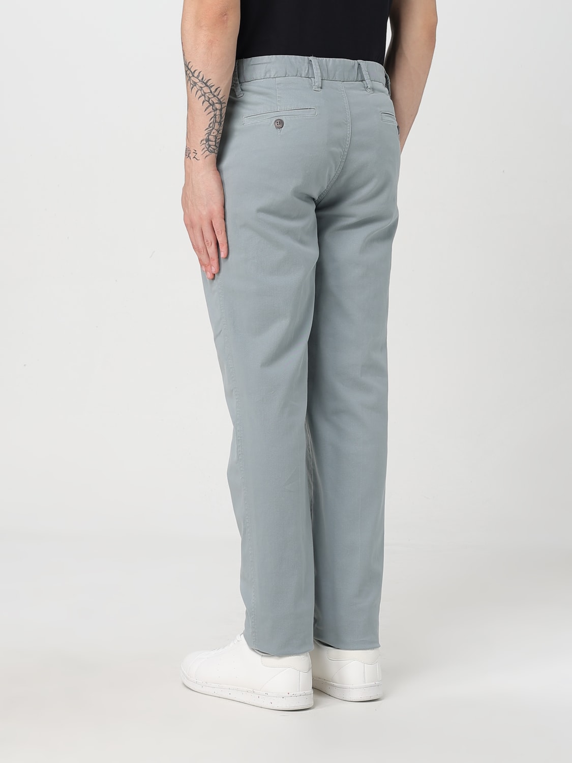 BLAUER PANTALONI: Pantalone Blauer in cotone stretch , Grigio - Img 2