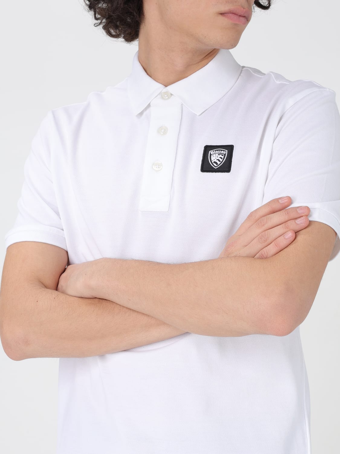 BLAUER POLO SHIRT: Polo shirt men Blauer, White - Img 3