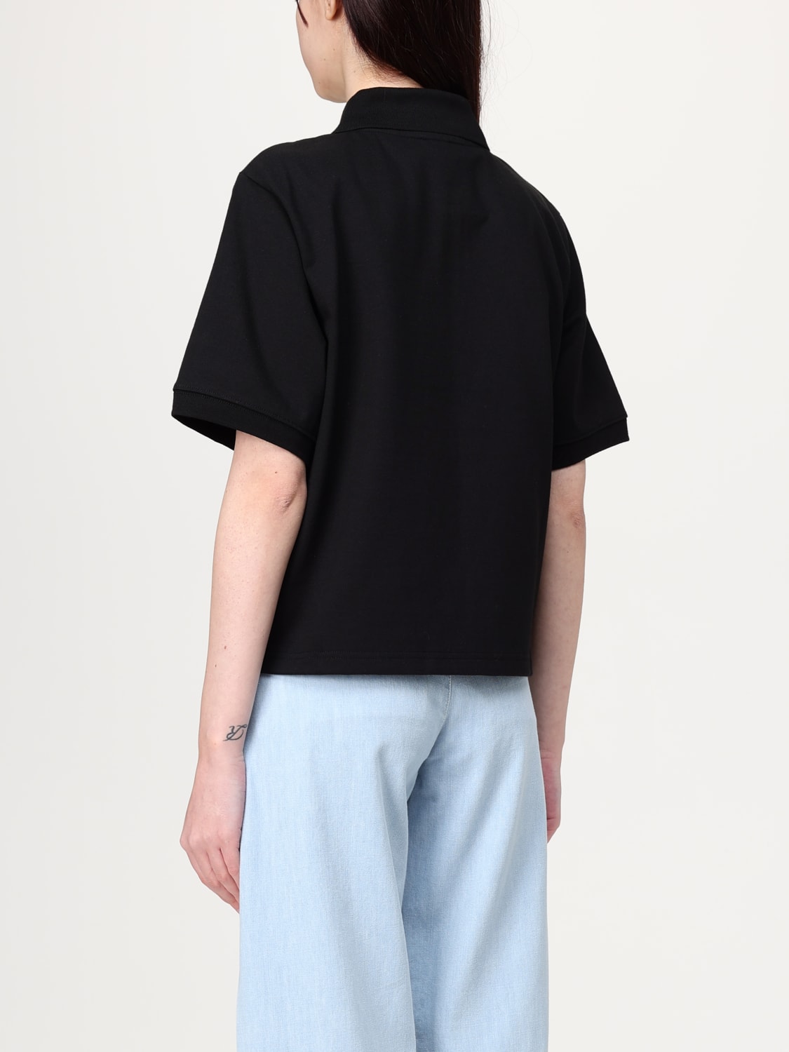 Tシャツ・カットソー KENZO Woman Polo Shirt Black FF52TS1604SB 99J KENZO: Shirt woman - Black | Kenzo polo shirt FF52TS1604SB