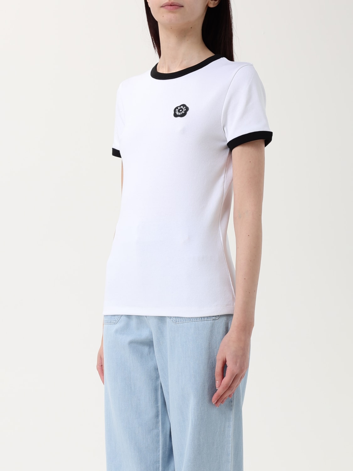 KENZO: T-shirt woman - White | Kenzo t-shirt FF52TS1564SJ