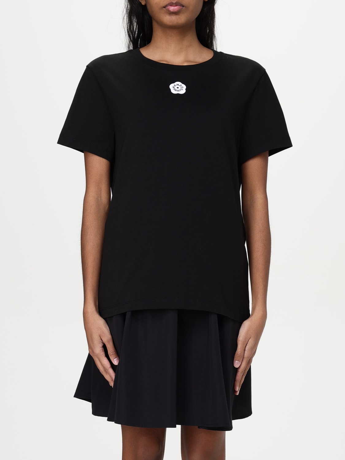 KENZO T-SHIRTS: T-shirt Kenzo in cotone , Nero - Img 1