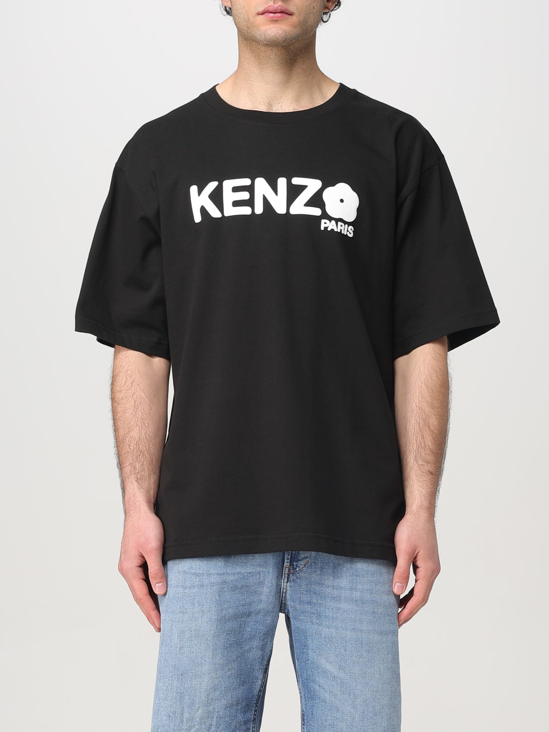 KENZO ブラック Tシャツ KENZO: T-shirt men - Black | Kenzo t-shirt FF55TS4914SG online at
