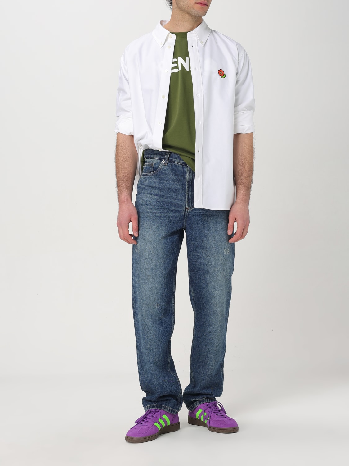 KENZO CAMISETA: Camiseta hombre Kenzo, Kaki - Img 2