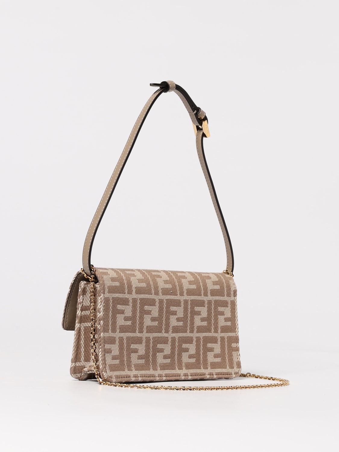 バッグ・カバンその他 FENDI 8M0498 AUNJ FENDI: Shoulder bag woman - Beige | Fendi shoulder bag