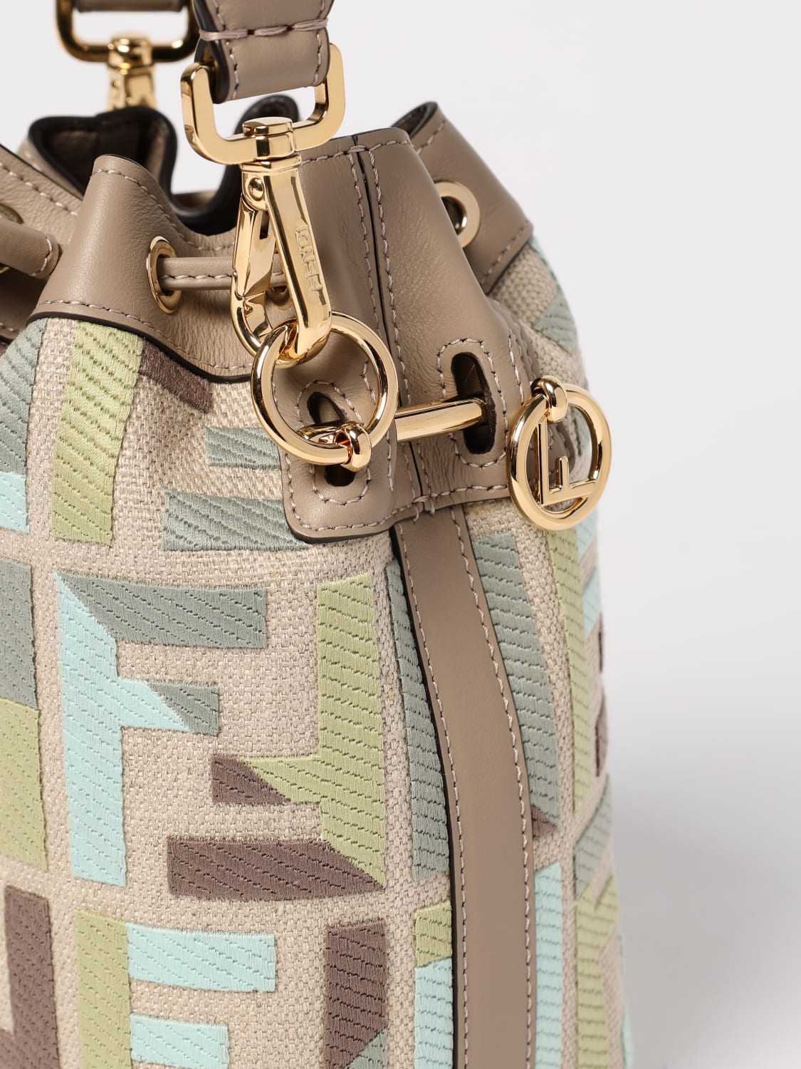 ハンドバッグ FENDI Woman Handbag Multicolor 8BS093 AUPI F1SKI Mon Tresor Fabric Multicolor | Fendi