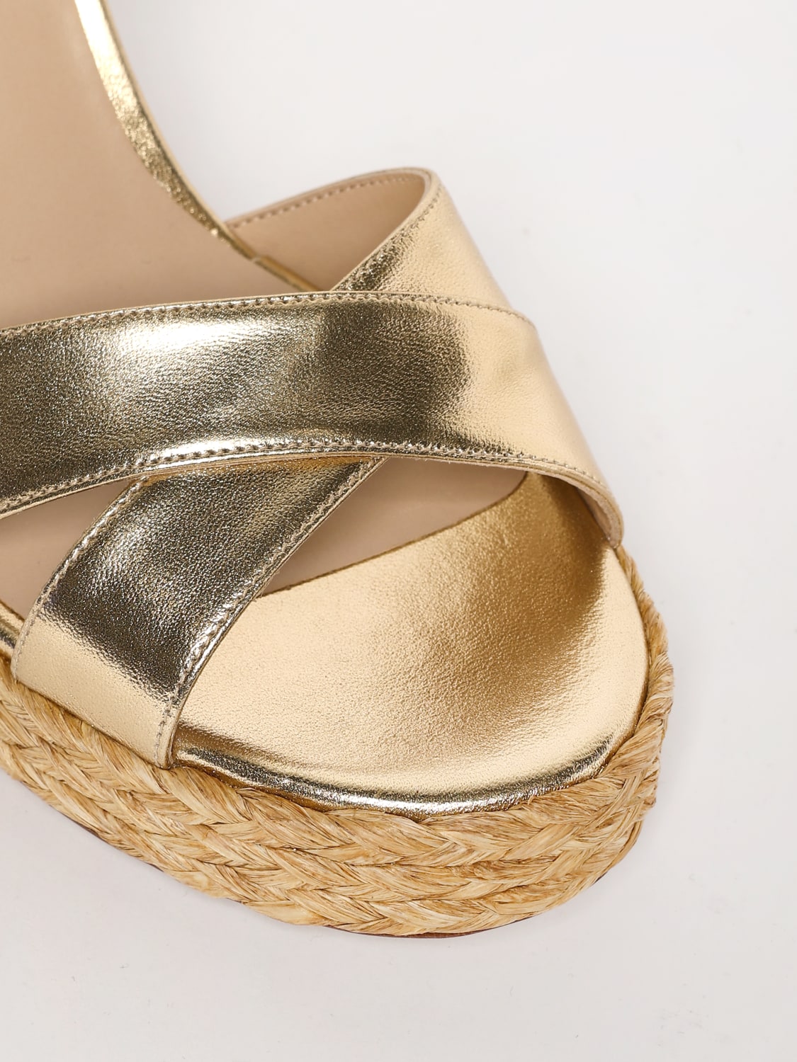 STUART WEITZMAN HEELED SANDAL: Shoes woman Stuart Weitzman, Gold - Img 4