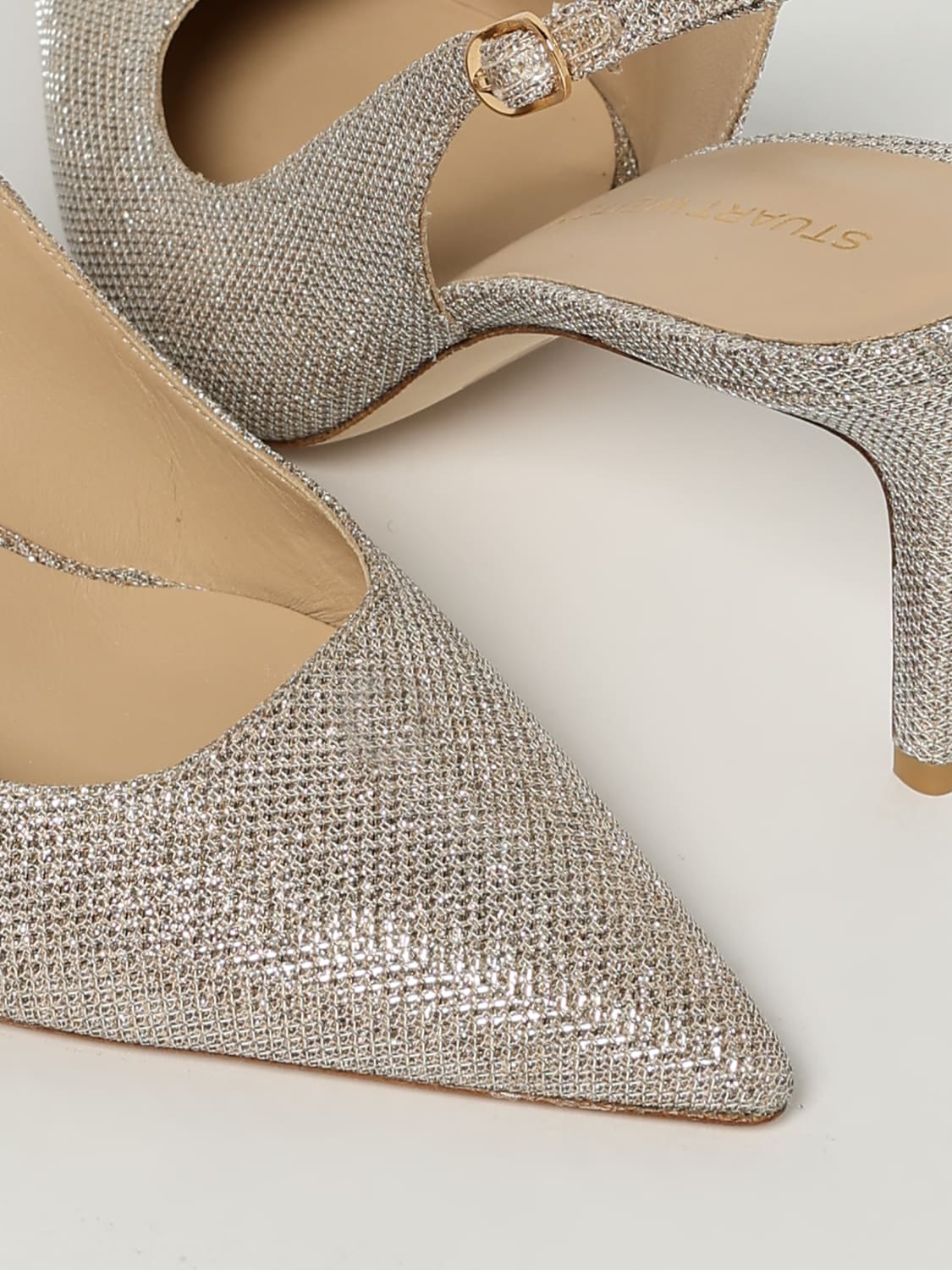 STUART WEITZMAN PUMPS: Schuhe damen Stuart Weitzman, Champagne - Img 4