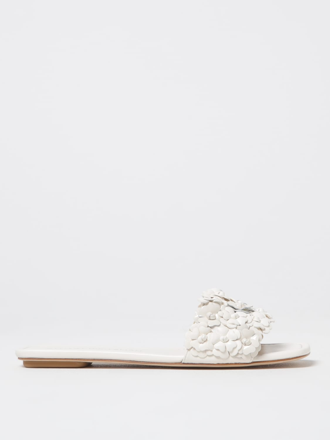 STUART WEITZMAN HEELED SANDAL: Shoes woman Stuart Weitzman, Cream - Img 1