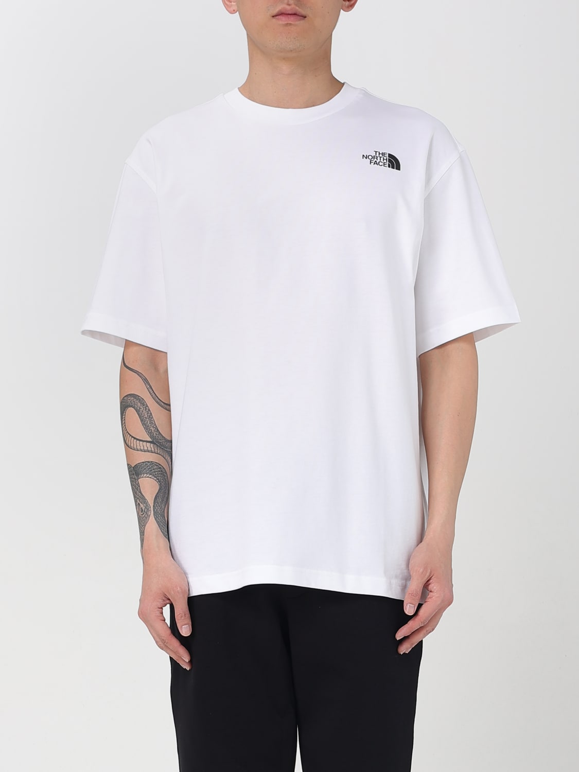 THE NORTH FACE T-SHIRT: T-shirt herren The North Face, Weiß - Img 1