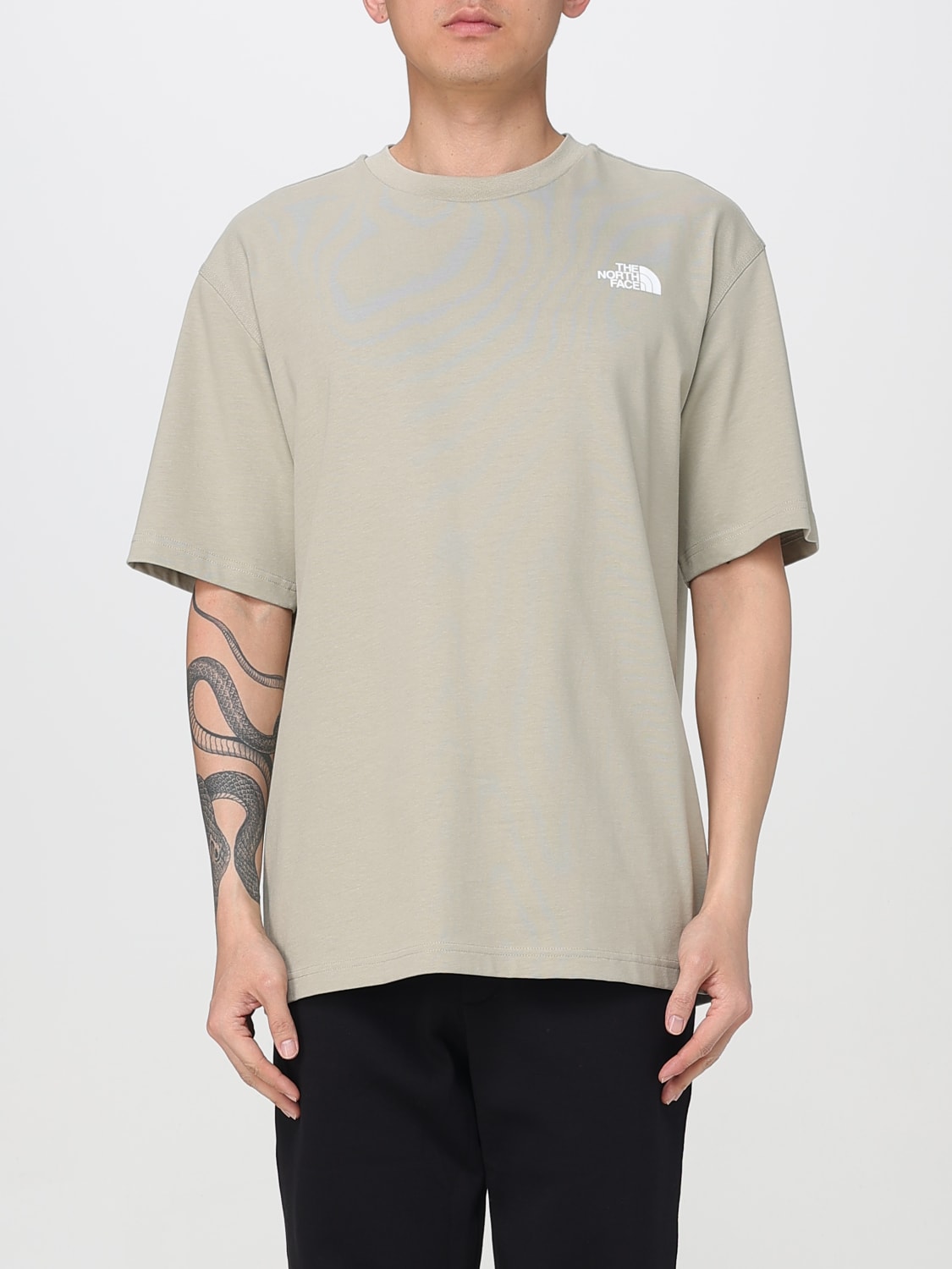 THE NORTH FACE T-SHIRT: T-shirt men The North Face, Grey - Img 1