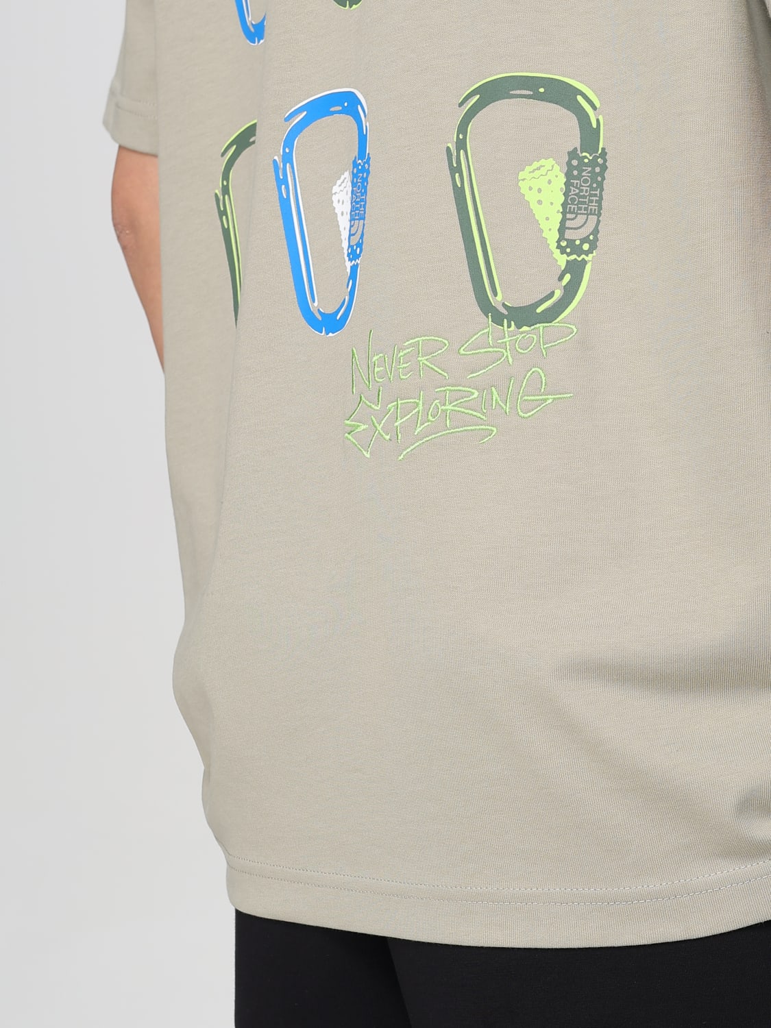 THE NORTH FACE T-SHIRT: T-shirt men The North Face, Grey - Img 3