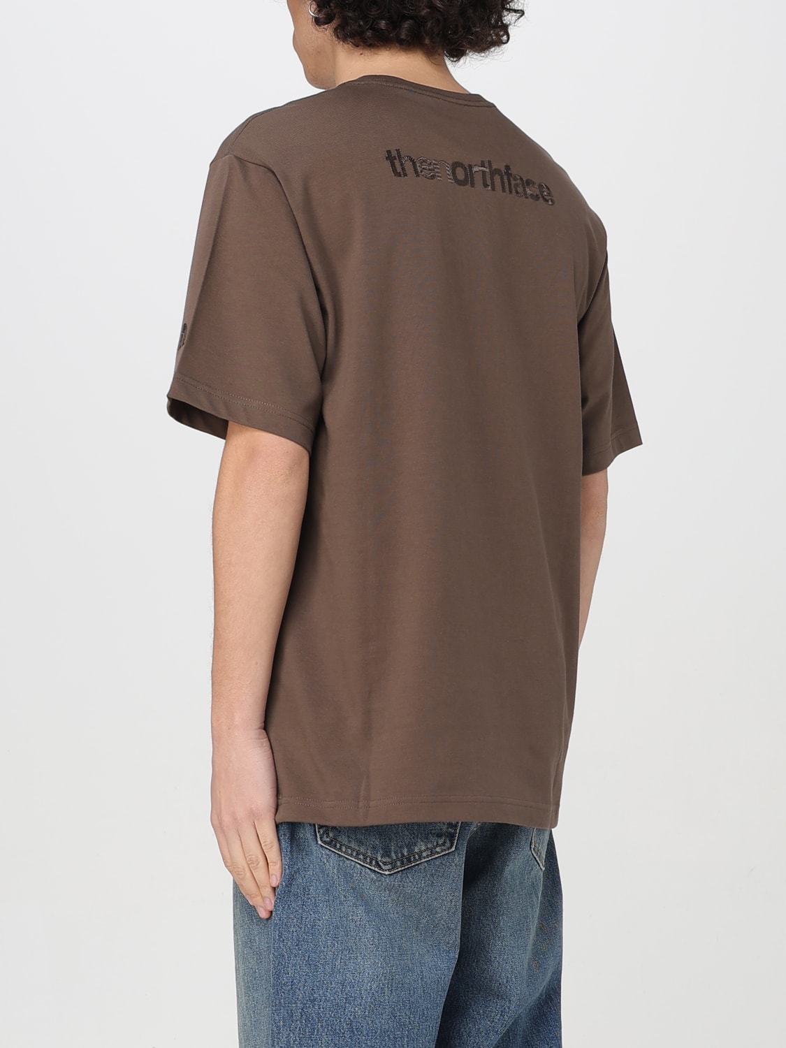 THE NORTH FACE T-SHIRT: T-shirt men The North Face, Brown - Img 2