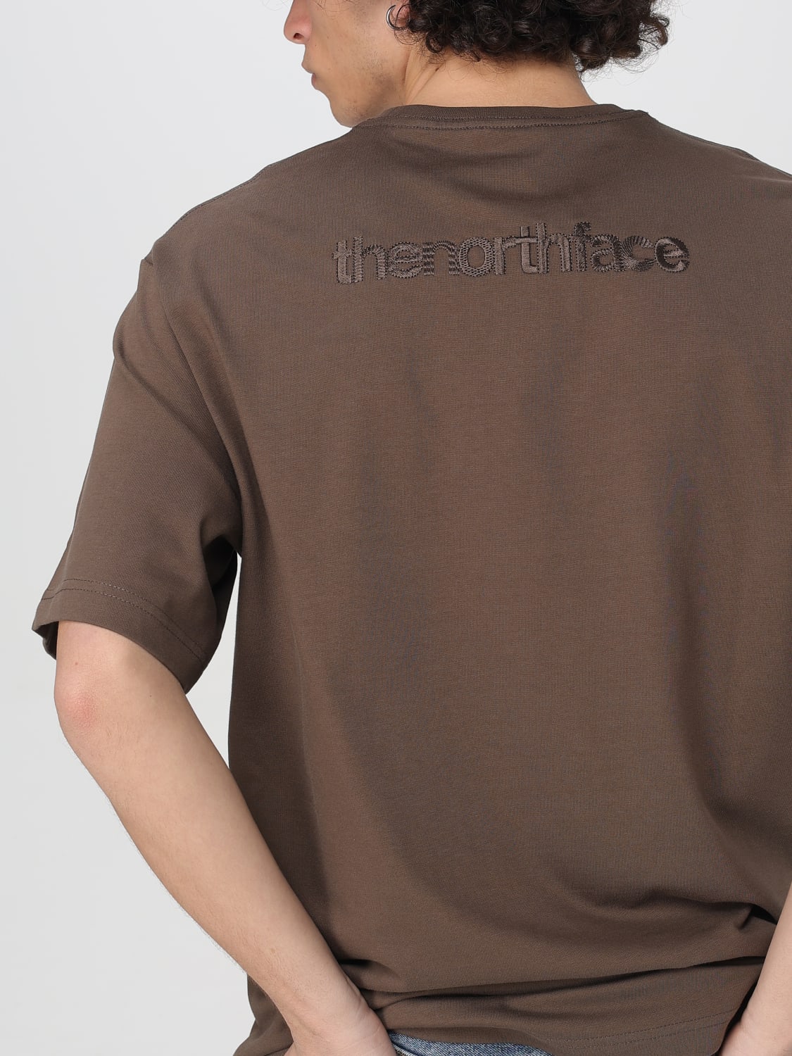 THE NORTH FACE T-SHIRT: T-shirt men The North Face, Brown - Img 3