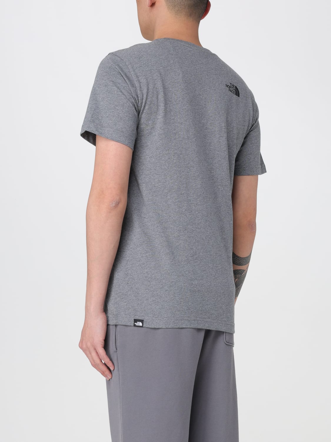 THE NORTH FACE T-SHIRT: T-shirt in cotone The North Face, Grigio - Img 2