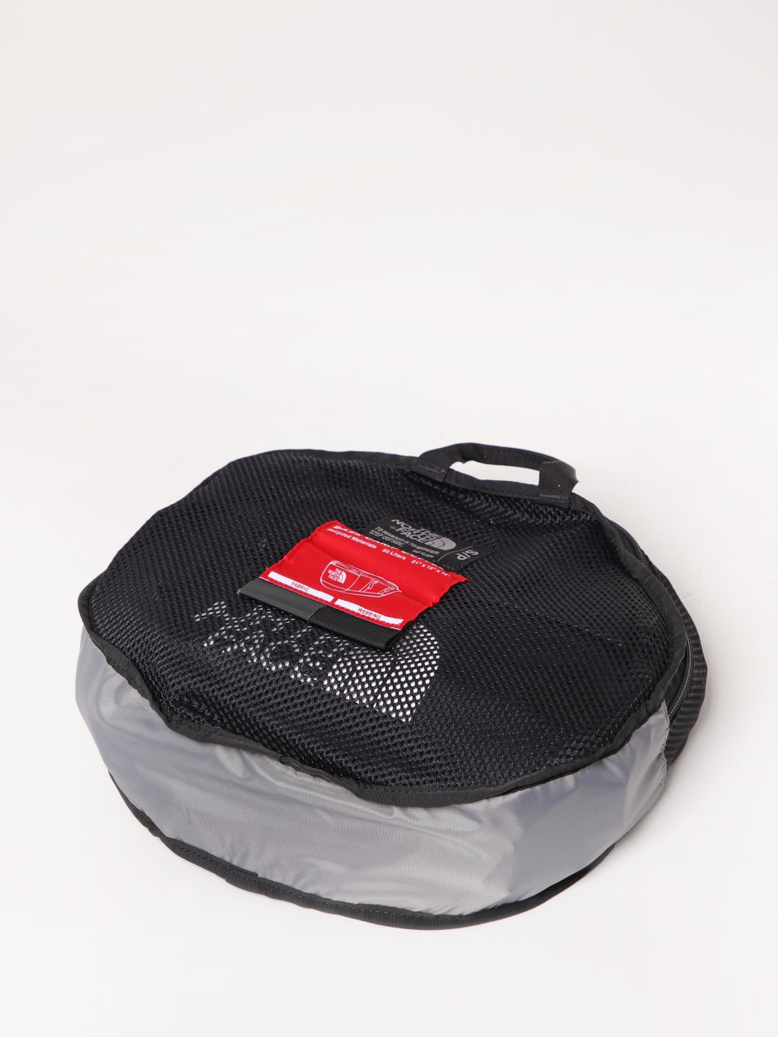 THE NORTH FACE VALIGIA: Borsa Duffel Base Camp The North Face in tessuto tecnico riciclato, Nero - Img 5