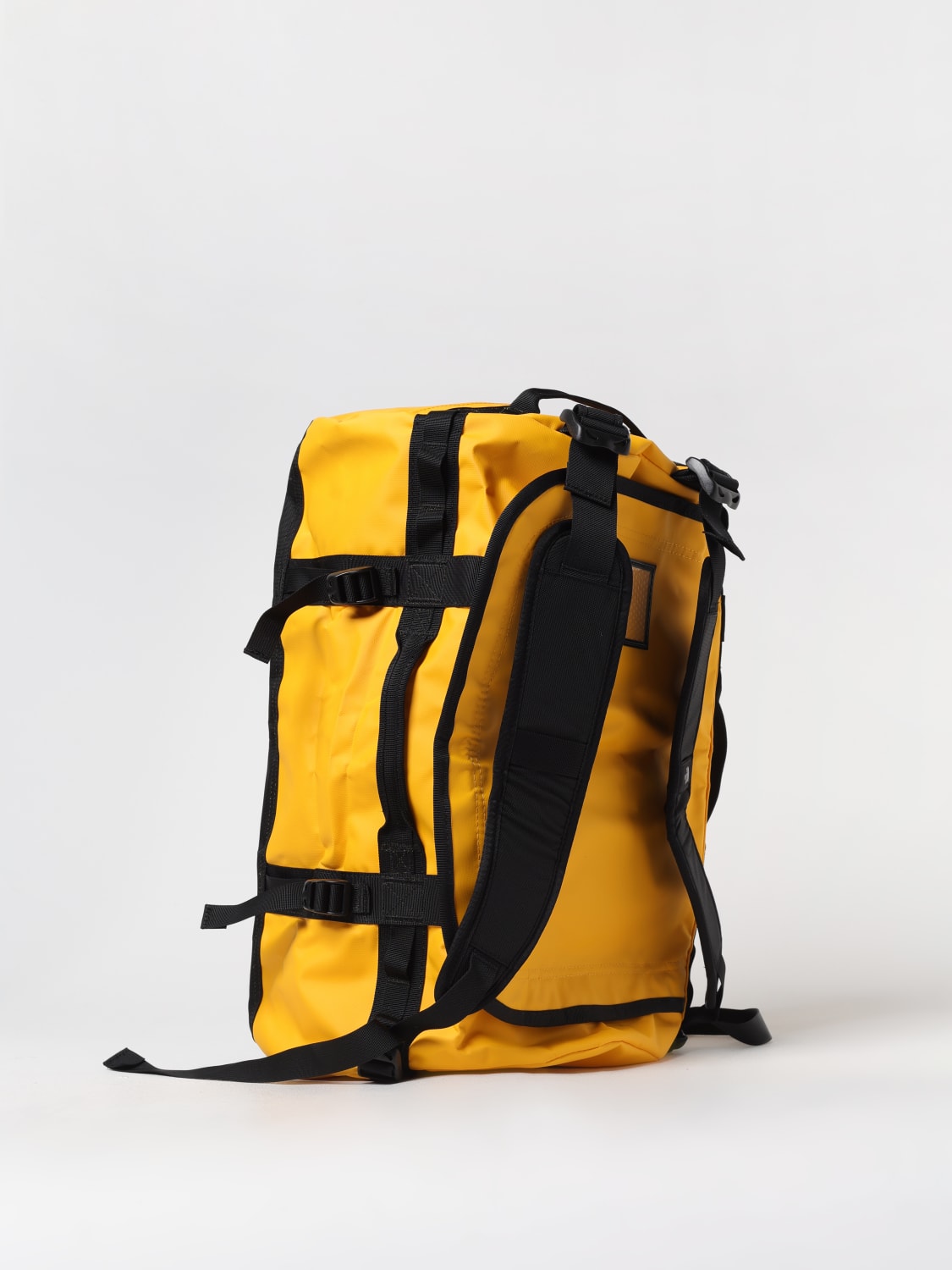 THE NORTH FACE VALIGIA: Borsa Duffel Base Camp The North Face in tessuto tecnico riciclato, Giallo - Img 2