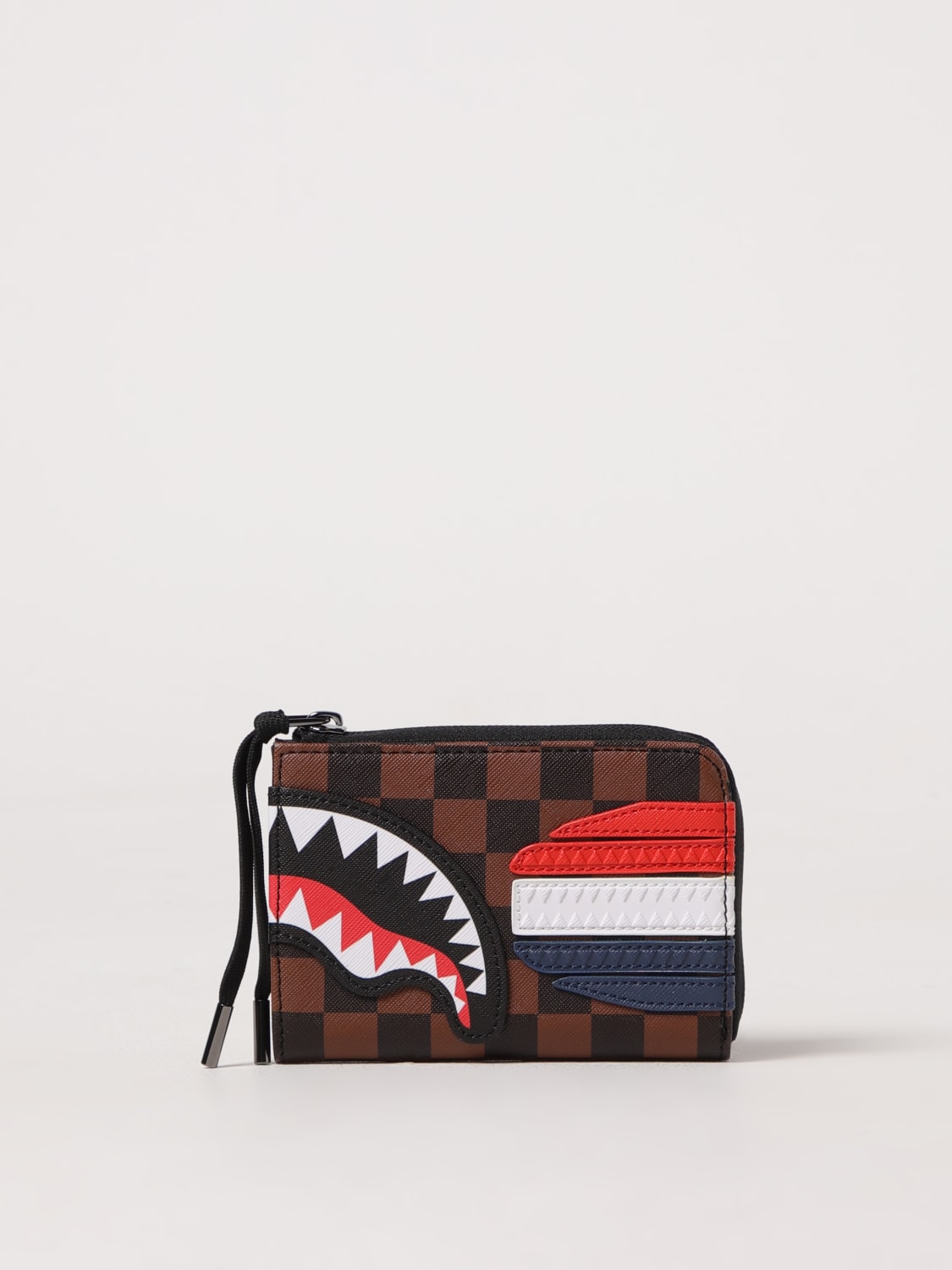 SPRAYGROUND WALLET: Wallet men Sprayground, Brown - Img 3