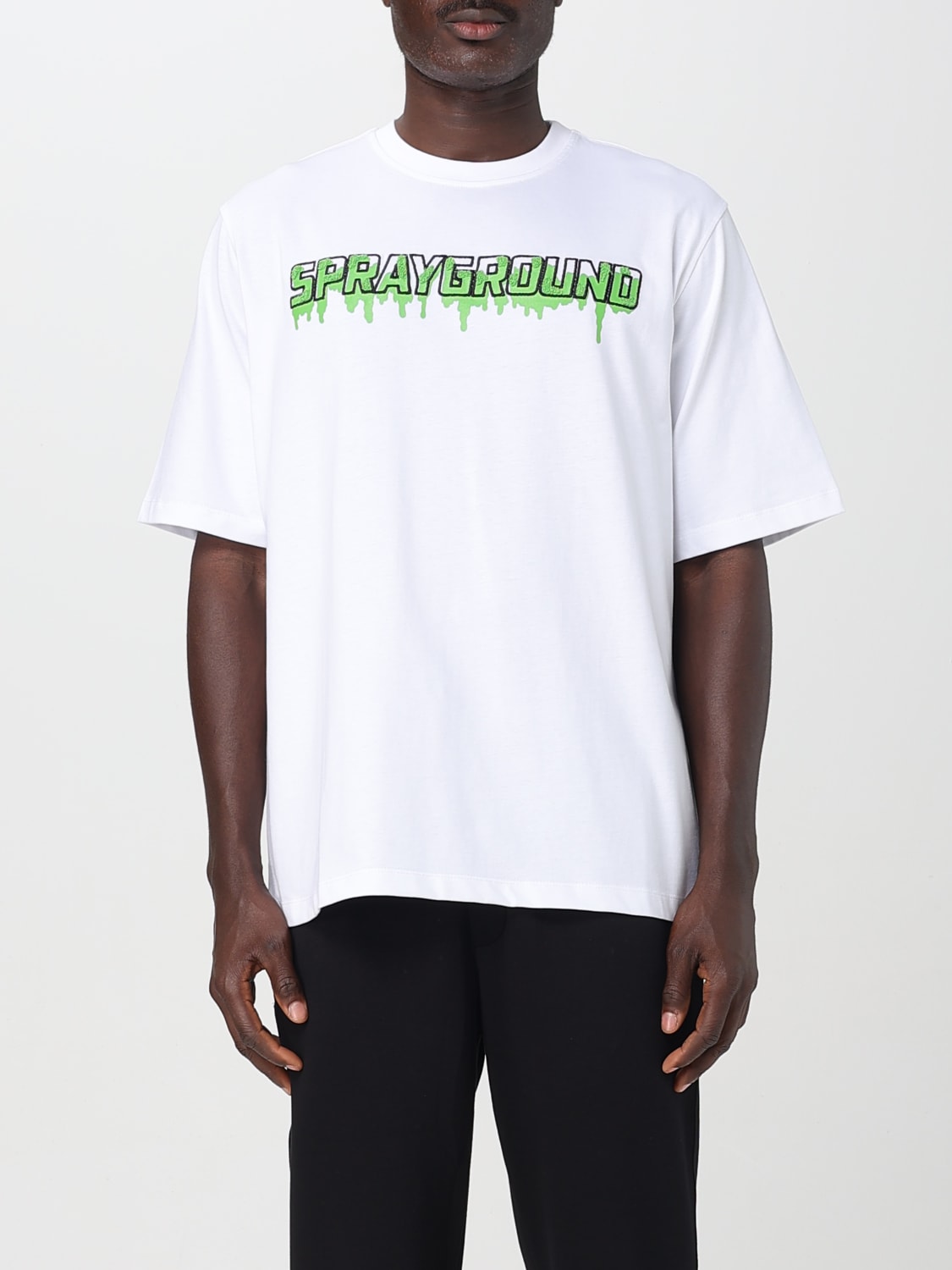 Tシャツ・カットソー SPRAYGROUND Men T-shirt White SP700 WHT SPRAYGROUND: T-shirt men - White | Sprayground t-shirt SP700