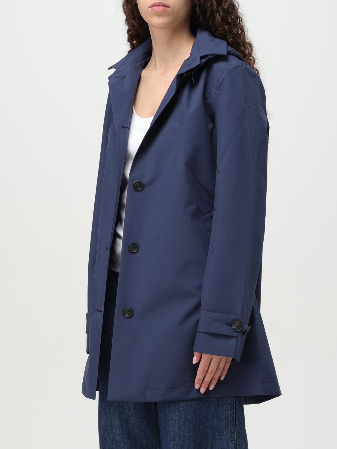 SAVE THE DUCK CHAQUETA: Chaqueta mujer Save The Duck, Azul Oscuro - Img 3