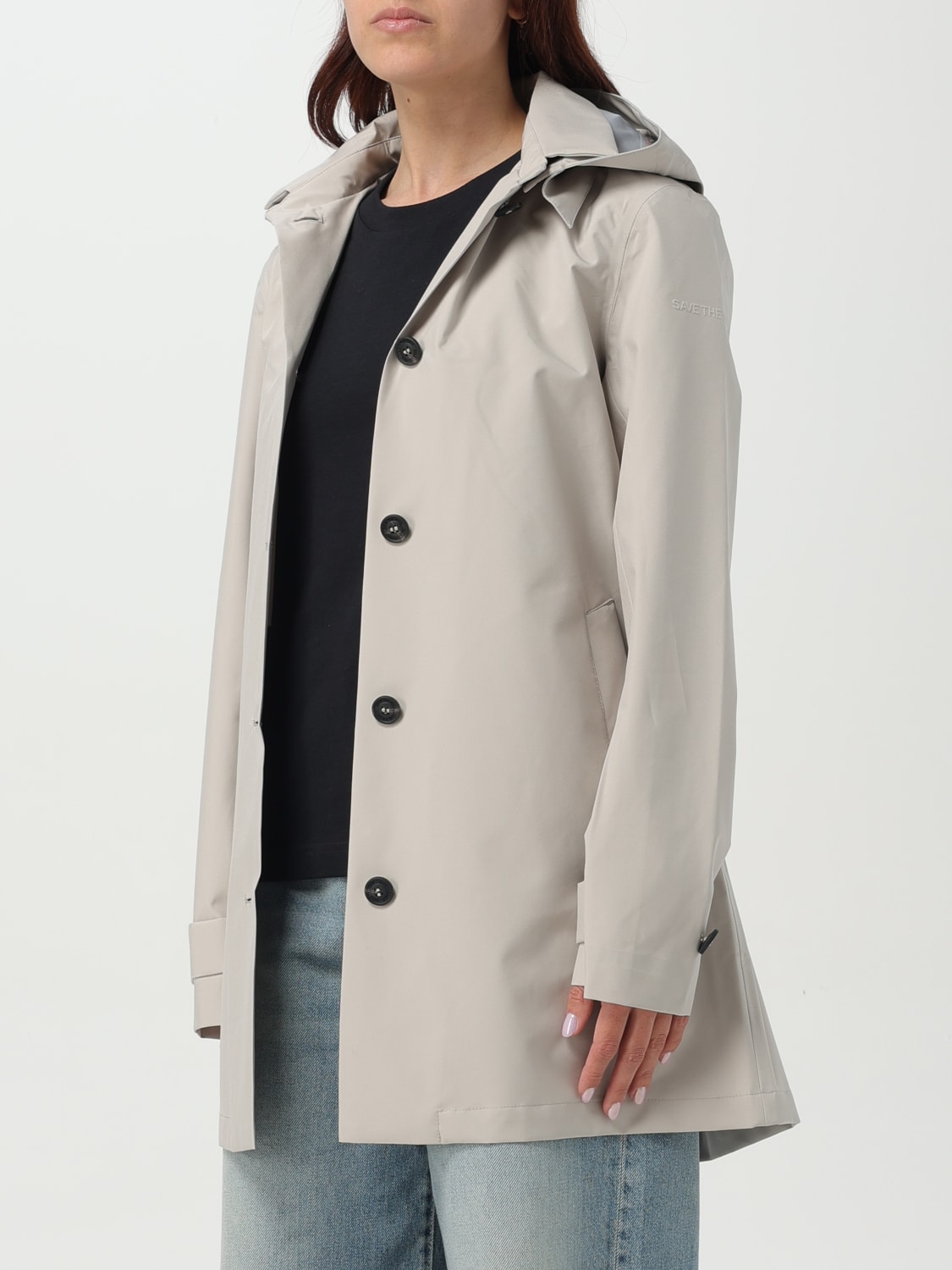 SAVE THE DUCK GIACCA: Giubbotto Save The Duck in nylon, Beige - Img 3