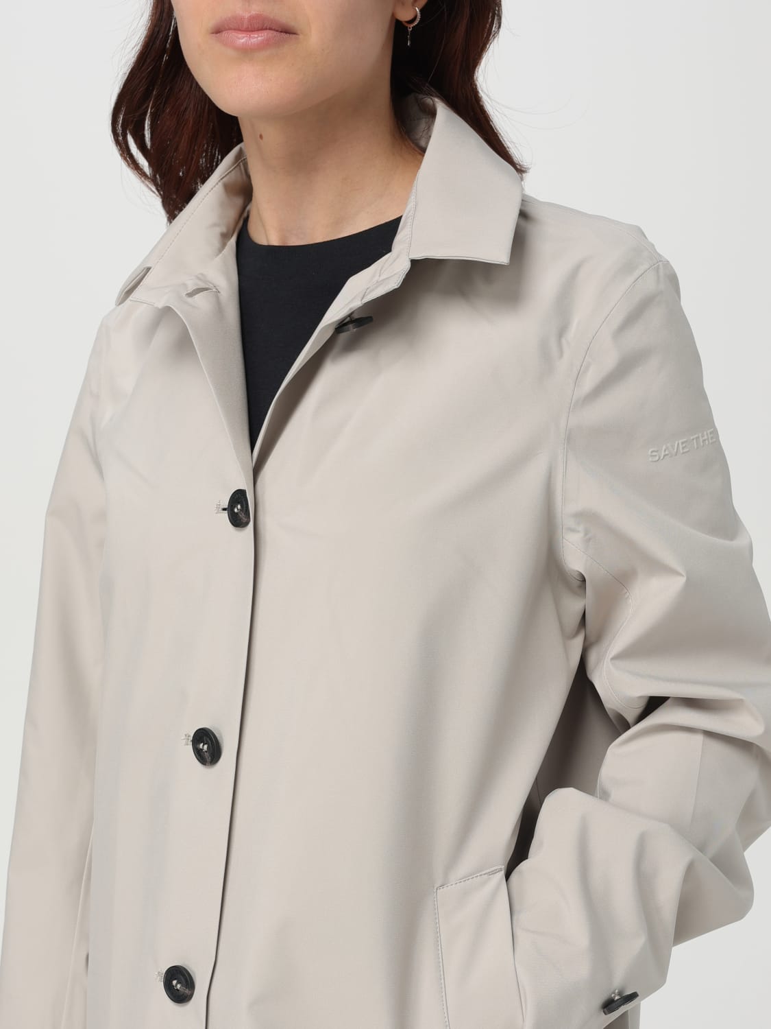 SAVE THE DUCK GIACCA: Giubbotto Save The Duck in nylon, Beige - Img 4