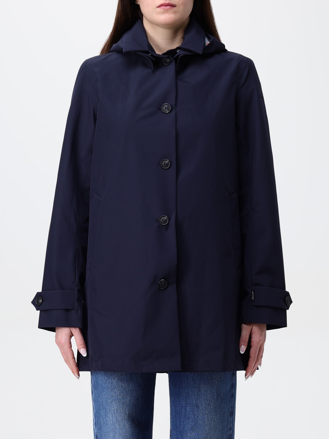 SAVE THE DUCK CHAQUETA: Chaqueta mujer Save The Duck, Azul Oscuro 1 - Img 1