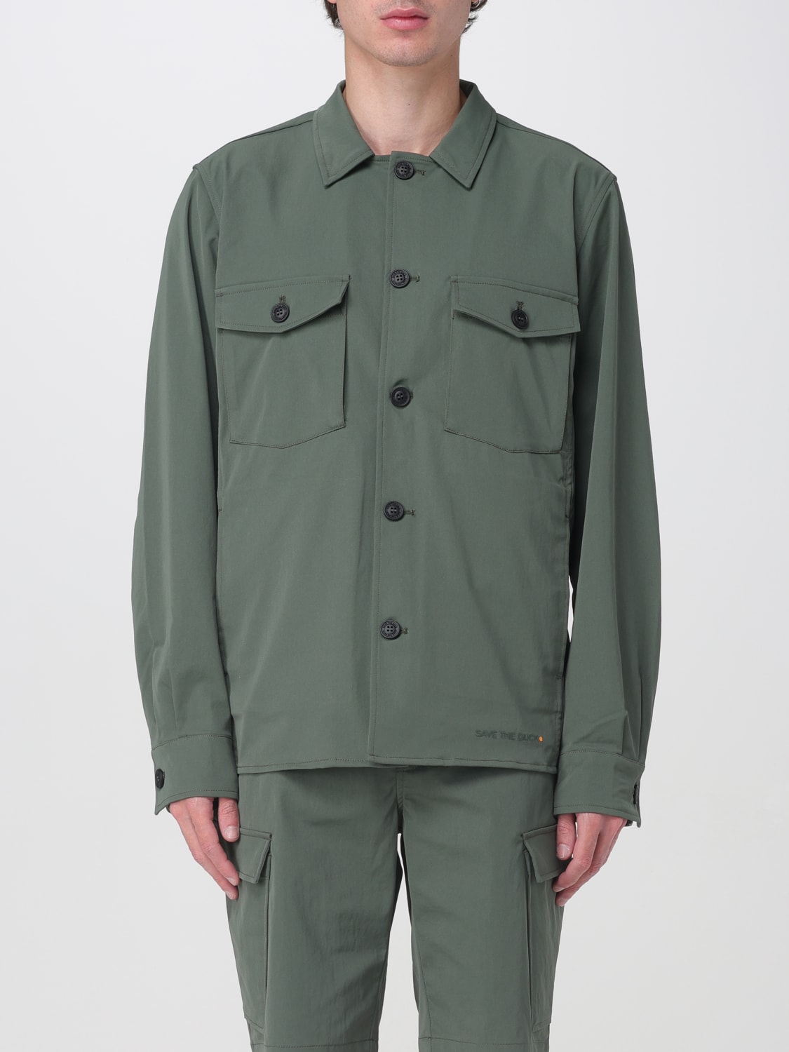 SAVE THE DUCK JACKE: Blazer herren Save The Duck, Grün - Img 1