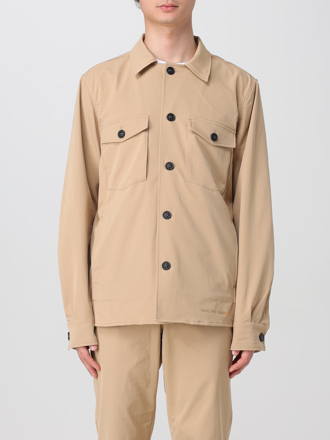 SAVE THE DUCK JACKE: Blazer herren Save The Duck, Camel - Img 1