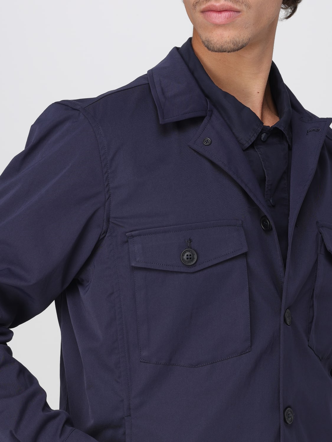 SAVE THE DUCK JACKE: Blazer herren Save The Duck, Navy - Img 4