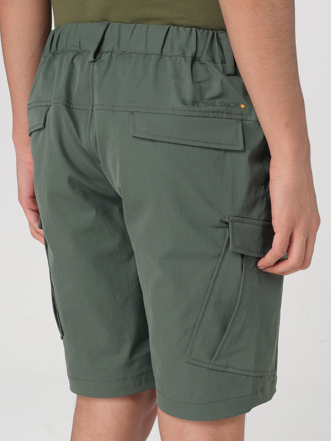 SAVE THE DUCK SHORTS: Shorts herren Save The Duck, Grün - Img 3