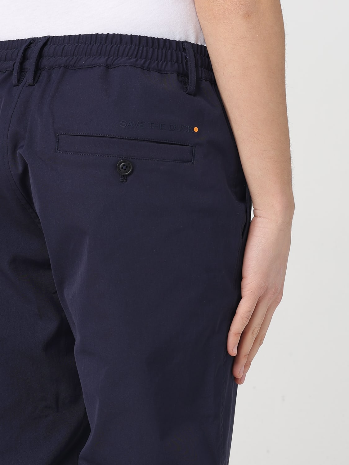 SAVE THE DUCK PANTS: Pants men Save The Duck, Navy - Img 3
