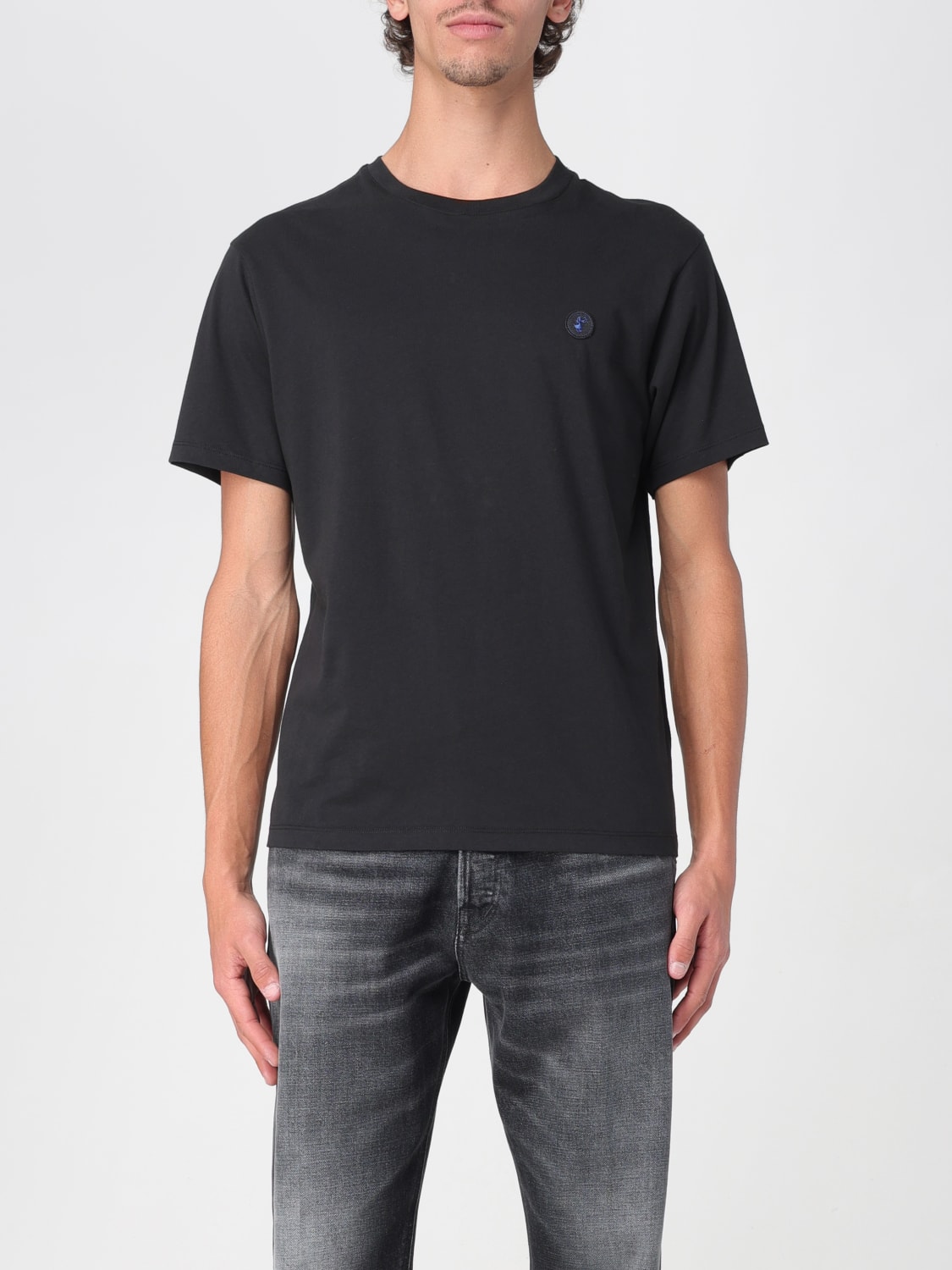 Tシャツ・カットソー SAVE THE DUCK Men T-shirt Black DT1197MBESY20 SAVE THE DUCK: T-shirt men - Black | Save The Duck t-shirt