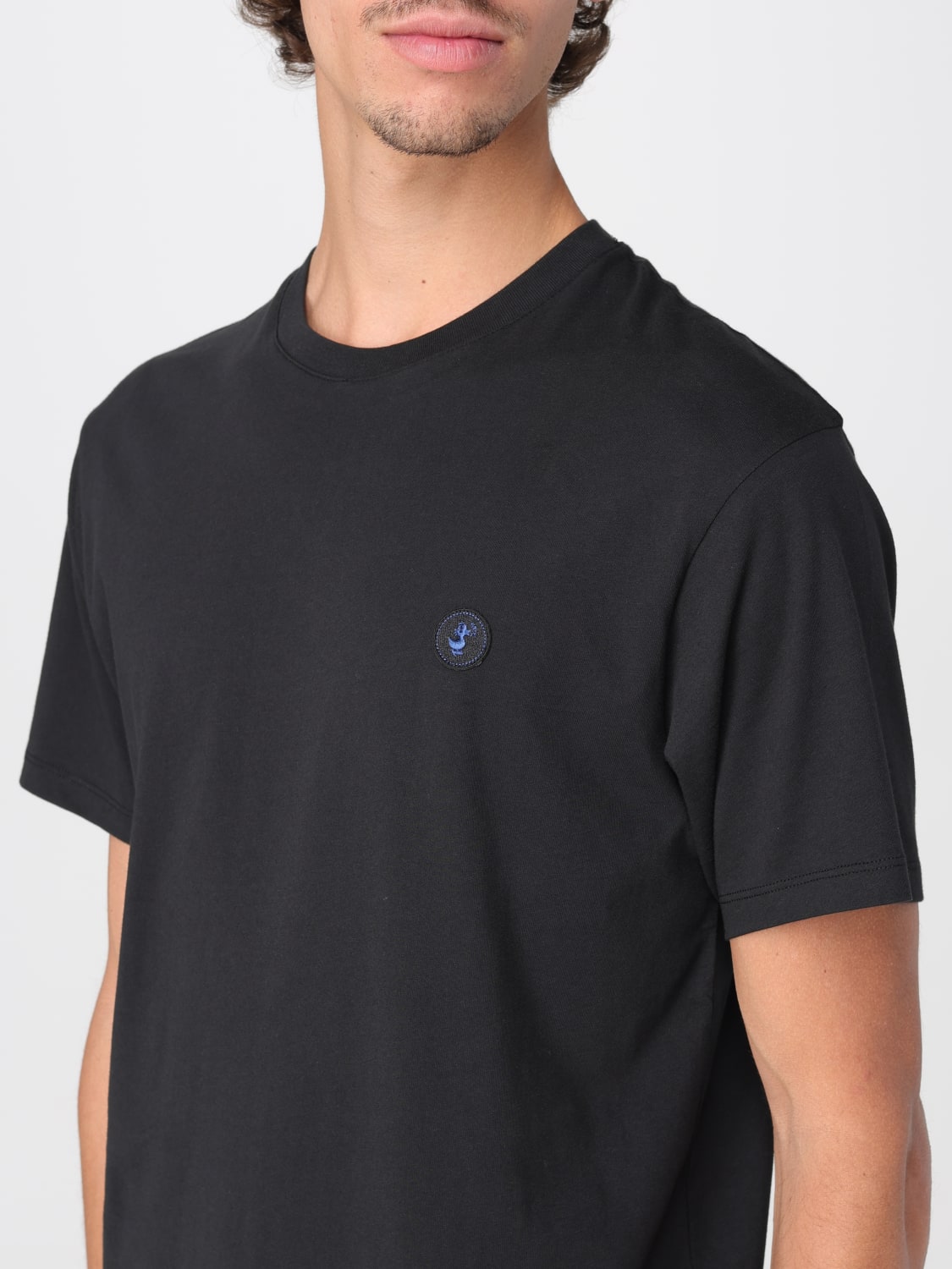 Tシャツ・カットソー SAVE THE DUCK Men T-shirt Black DT1197MBESY20 SAVE THE DUCK: T-shirt men - Black | Save The Duck t-shirt