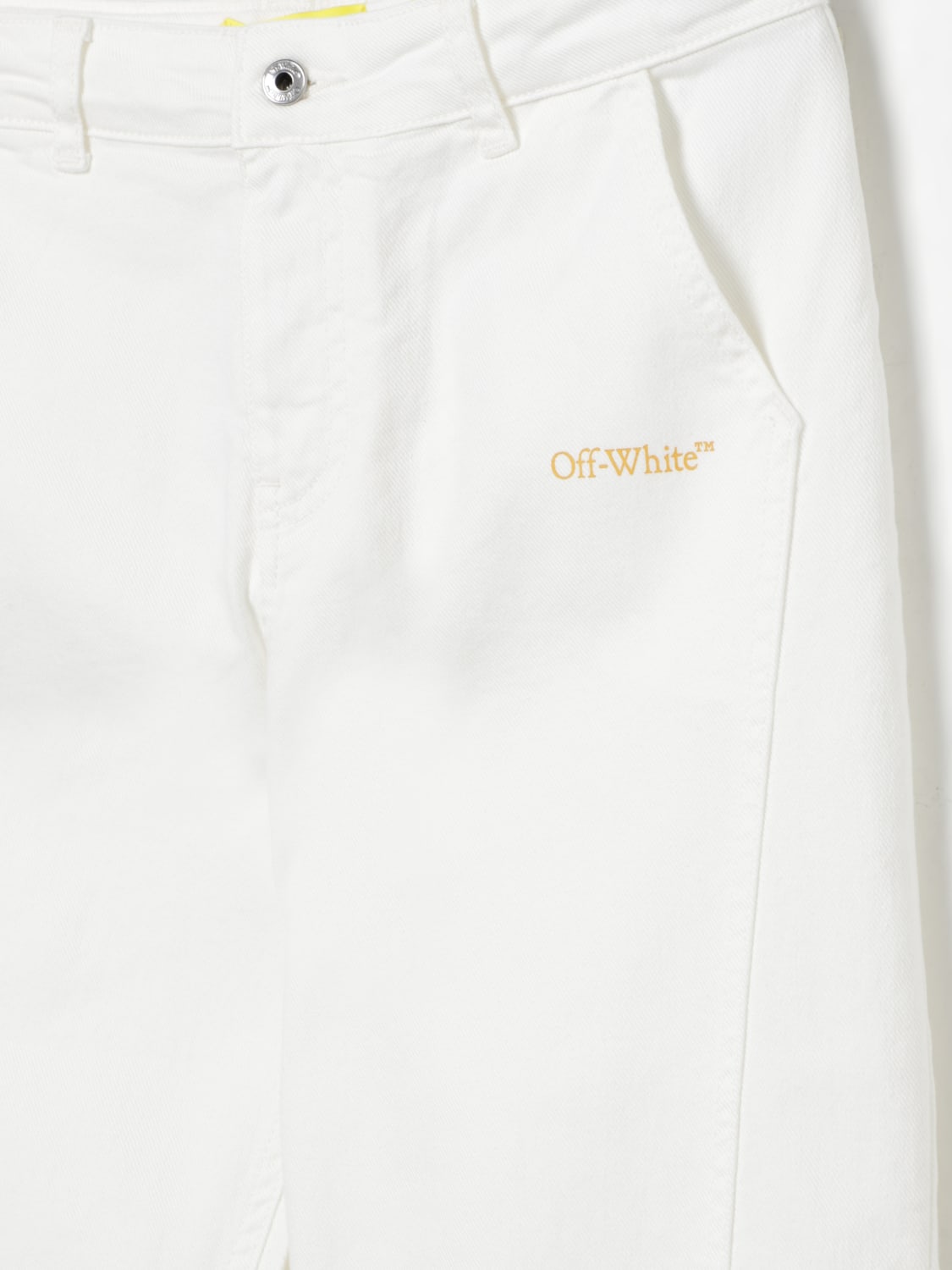 OFF-WHITE KIDS JEANS: Jeans kids Off-white Kids, White - Img 3