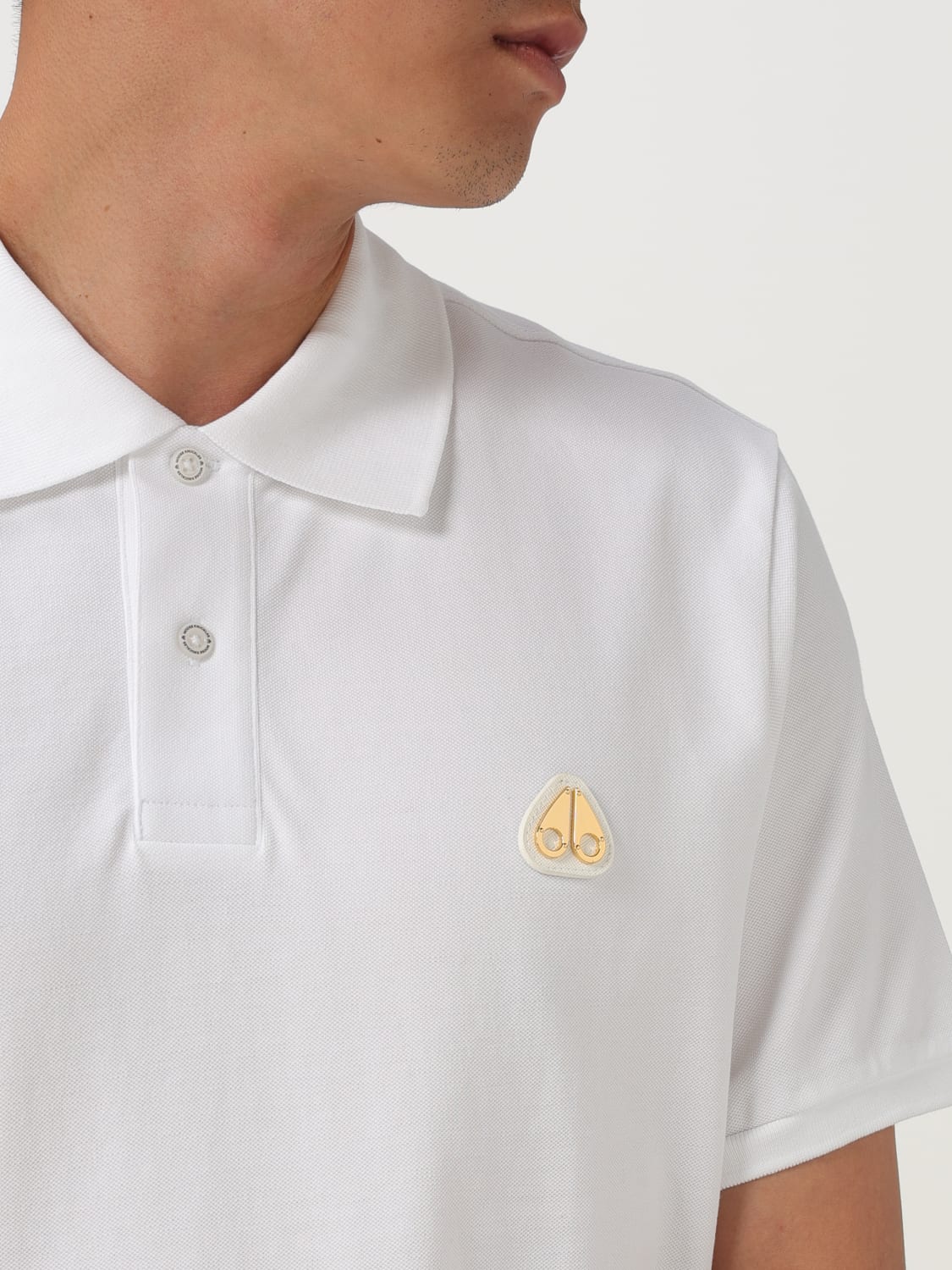 MOOSE KNUCKLES POLO: Polo herren Moose Knuckles, Weiß - Img 3