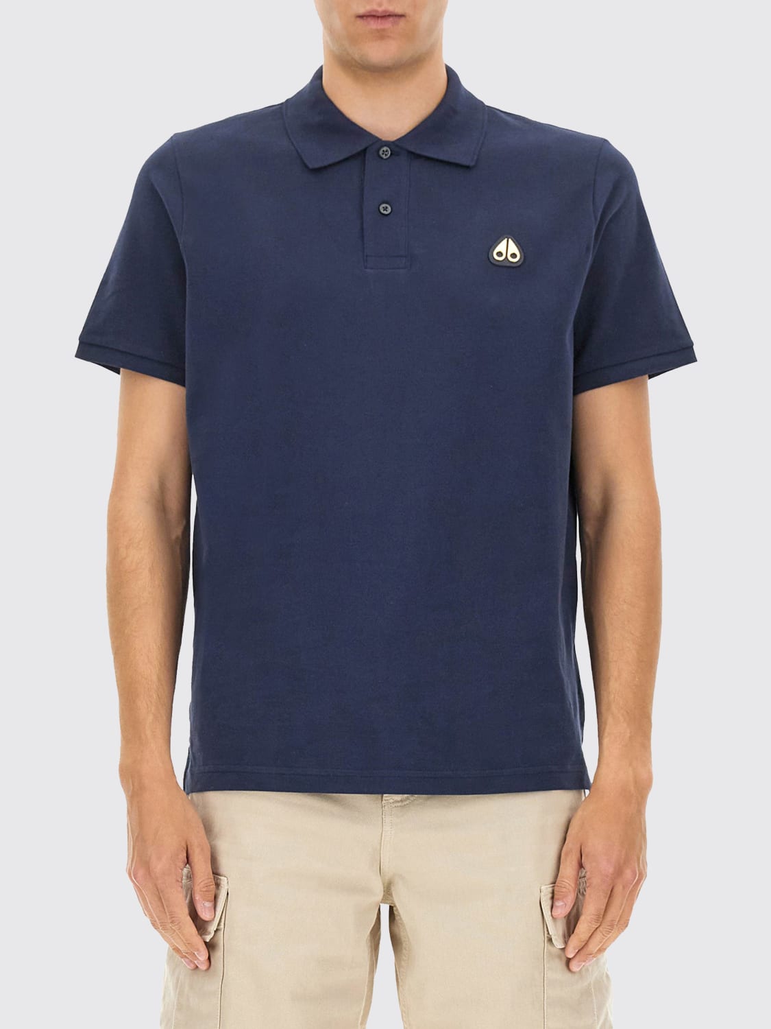 MOOSE KNUCKLES POLO: Polo herren Moose Knuckles, Blau - Img 1