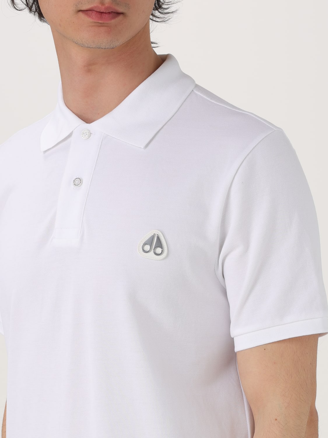 MOOSE KNUCKLES POLO SHIRT: Polo shirt men Moose Knuckles, White - Img 3